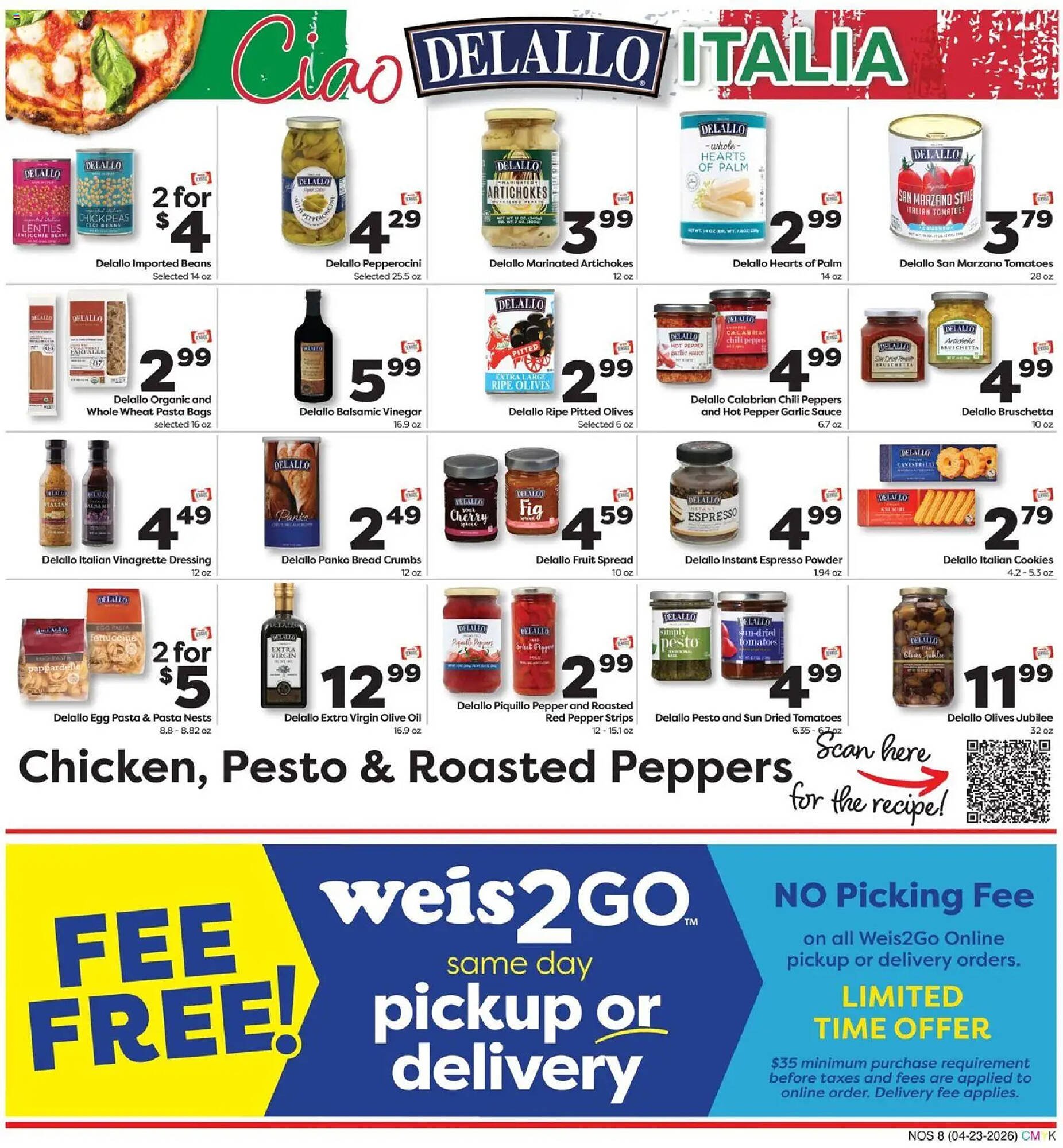 Weis Markets weekly ad