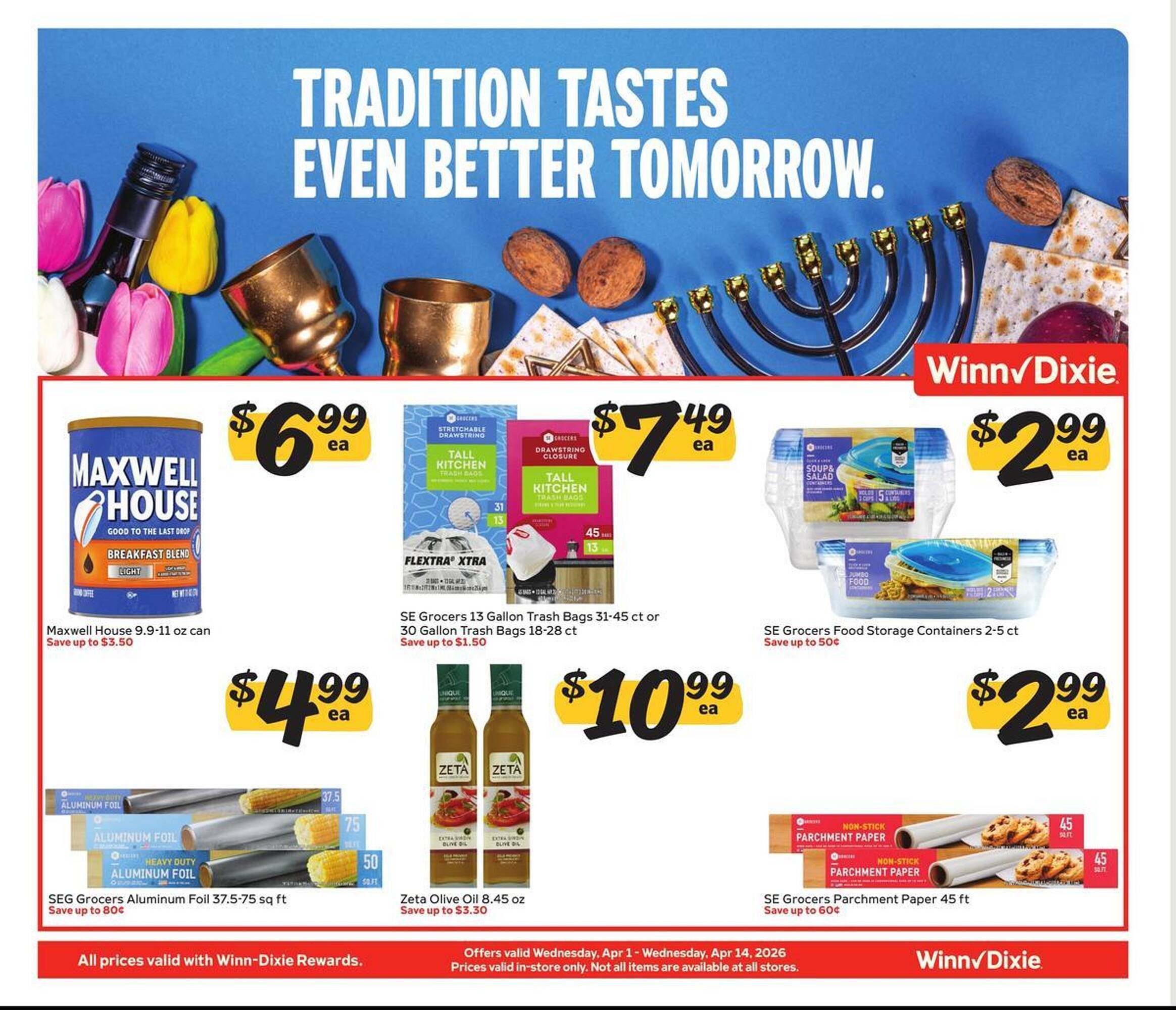Winn Dixie weekly ad