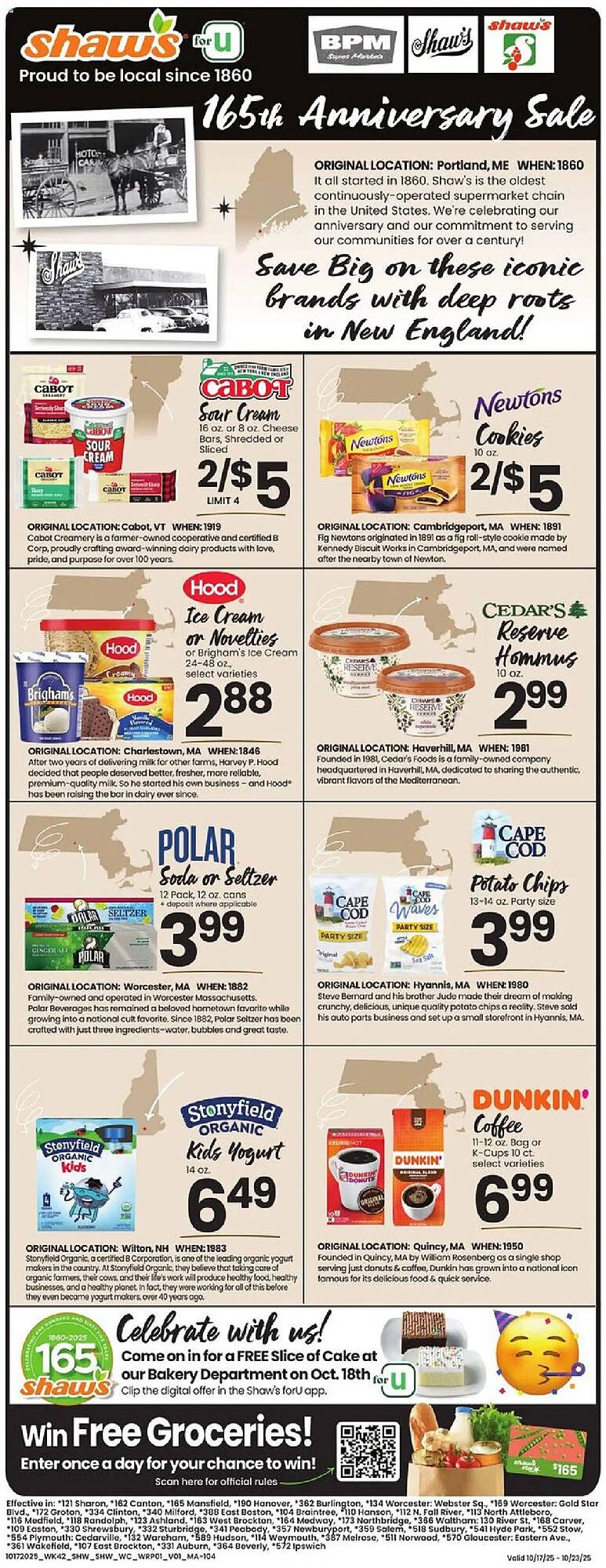 Shaw&#039;s flyer (2025-10-17 - 2025-10-24) | 1