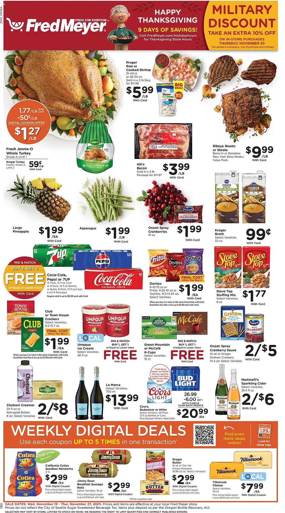 Fred Meyer weekly ad
