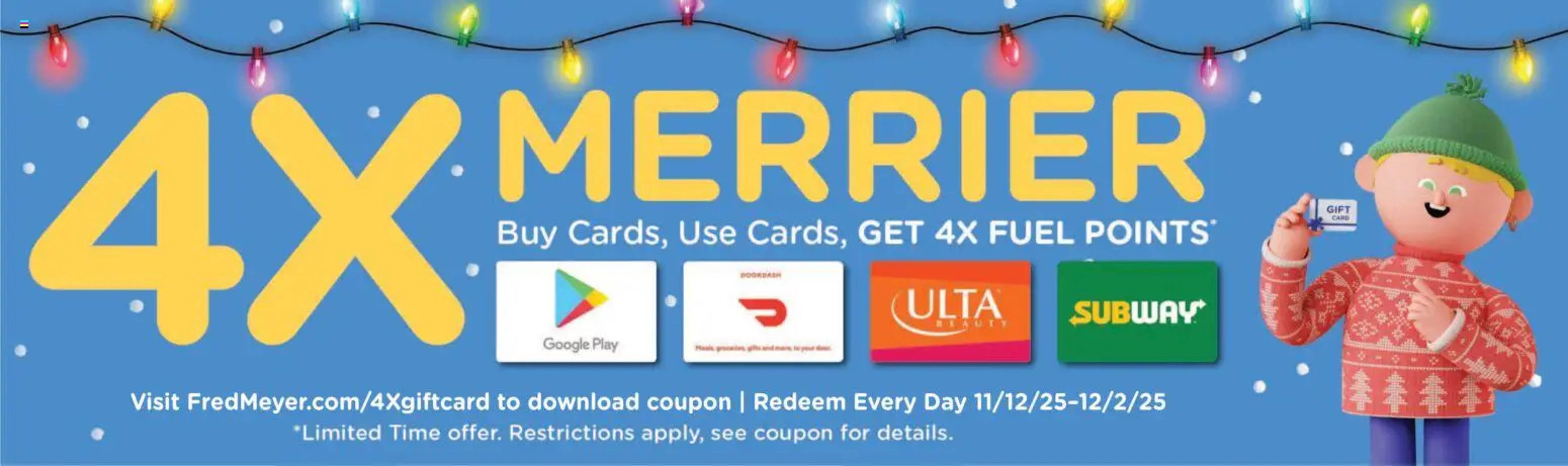 Fred Meyer weekly ad