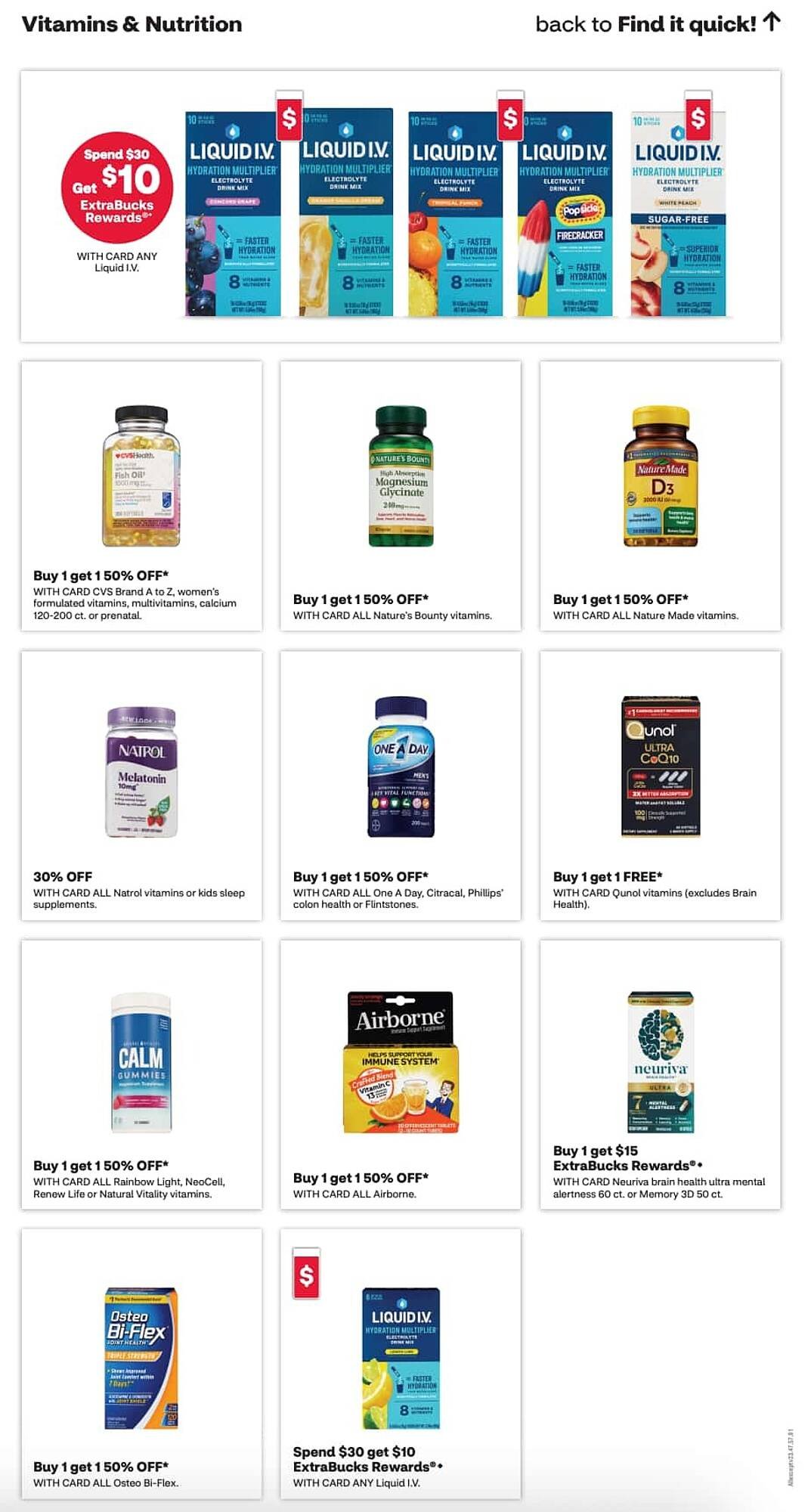 CVS weekly ad