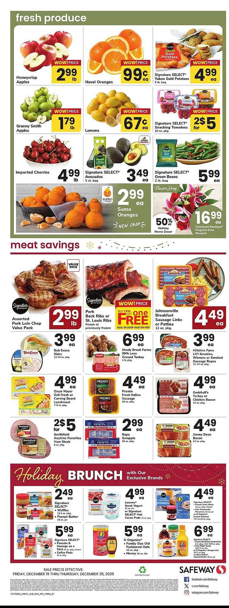 Safeway weekly ad