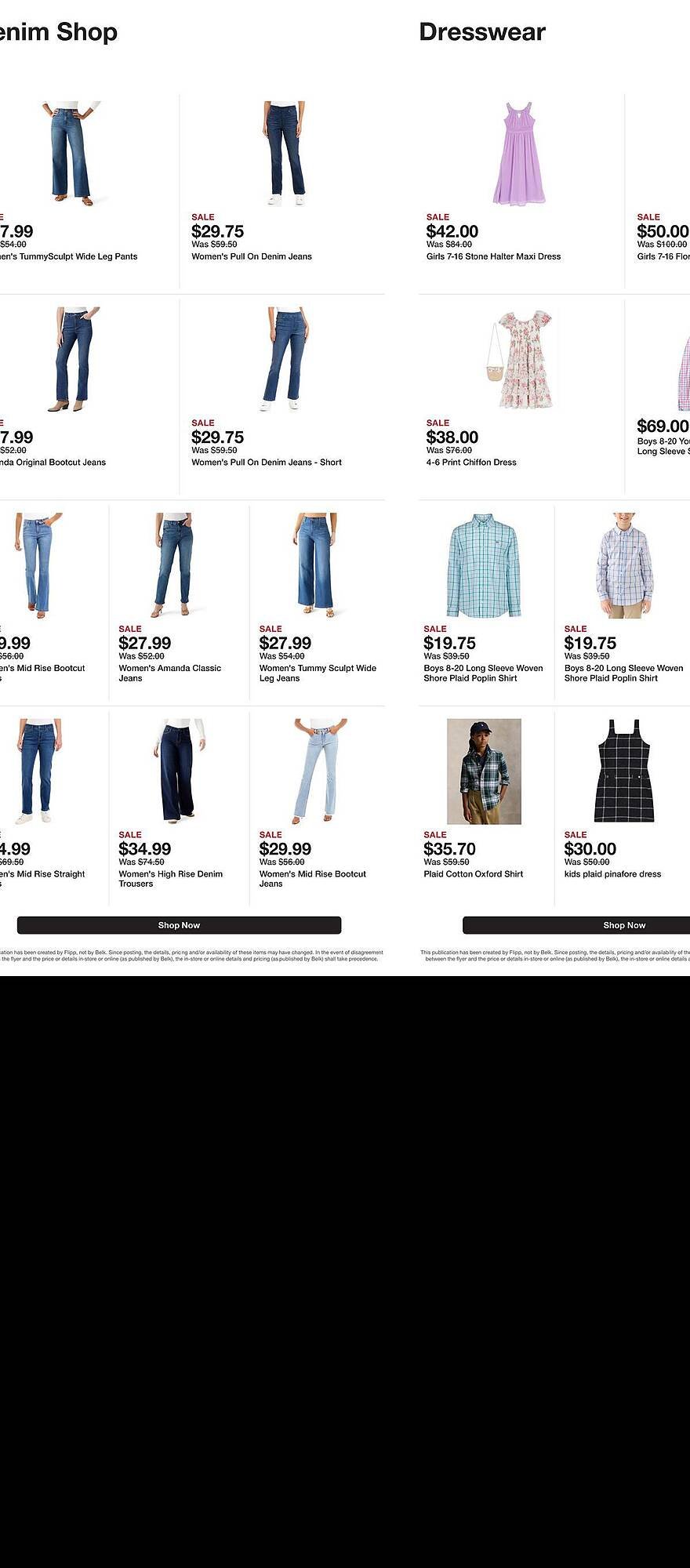 Belk weekly ad