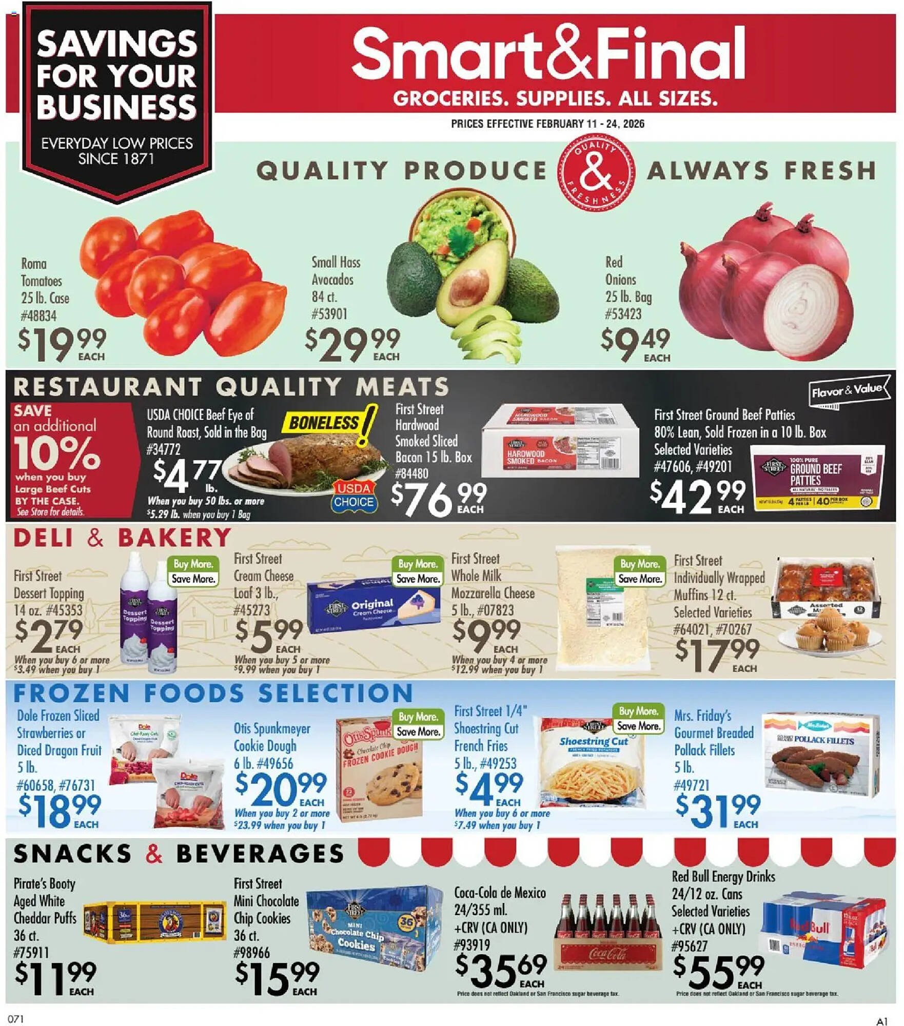 Smart &amp; Final weekly ad