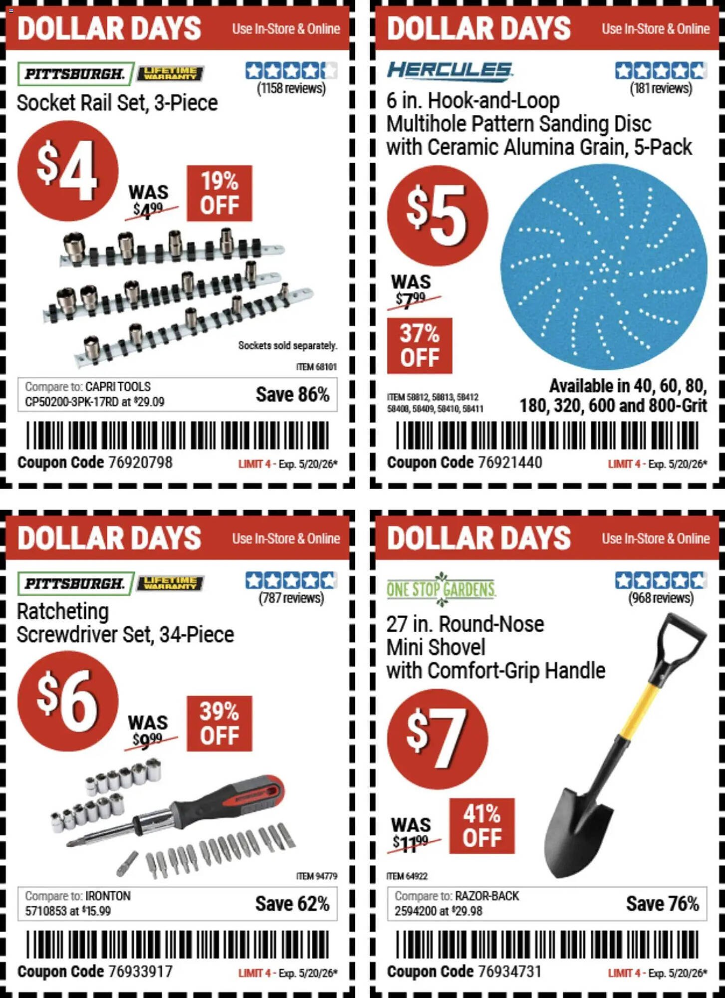 Harbor Freight Tools weekly ad