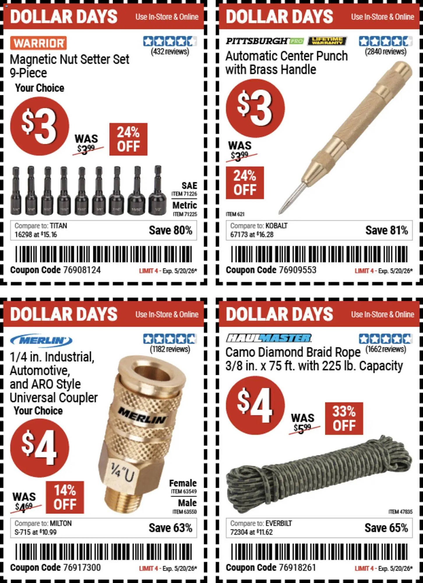 Harbor Freight Tools weekly ad