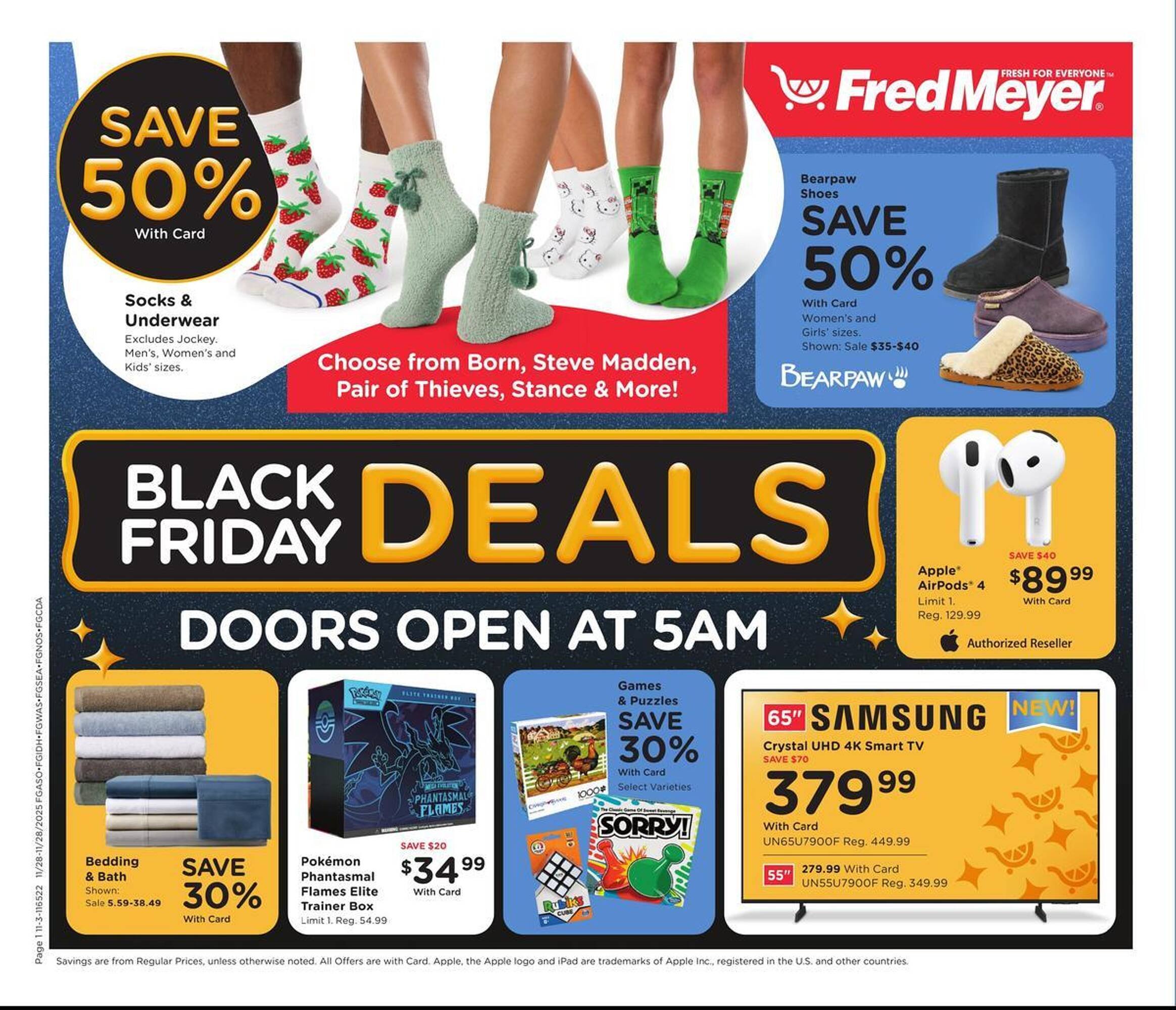 Fred Meyer weekly ad (2025-11-28 - 2025-11-28) | 1