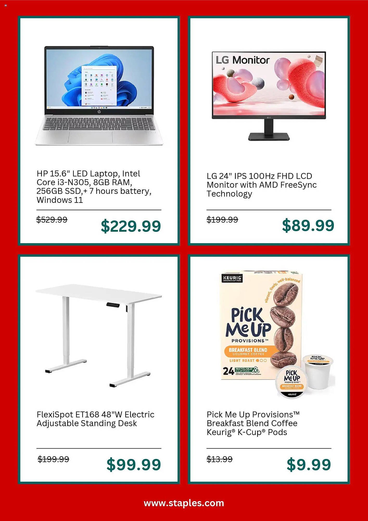 Staples weekly ad