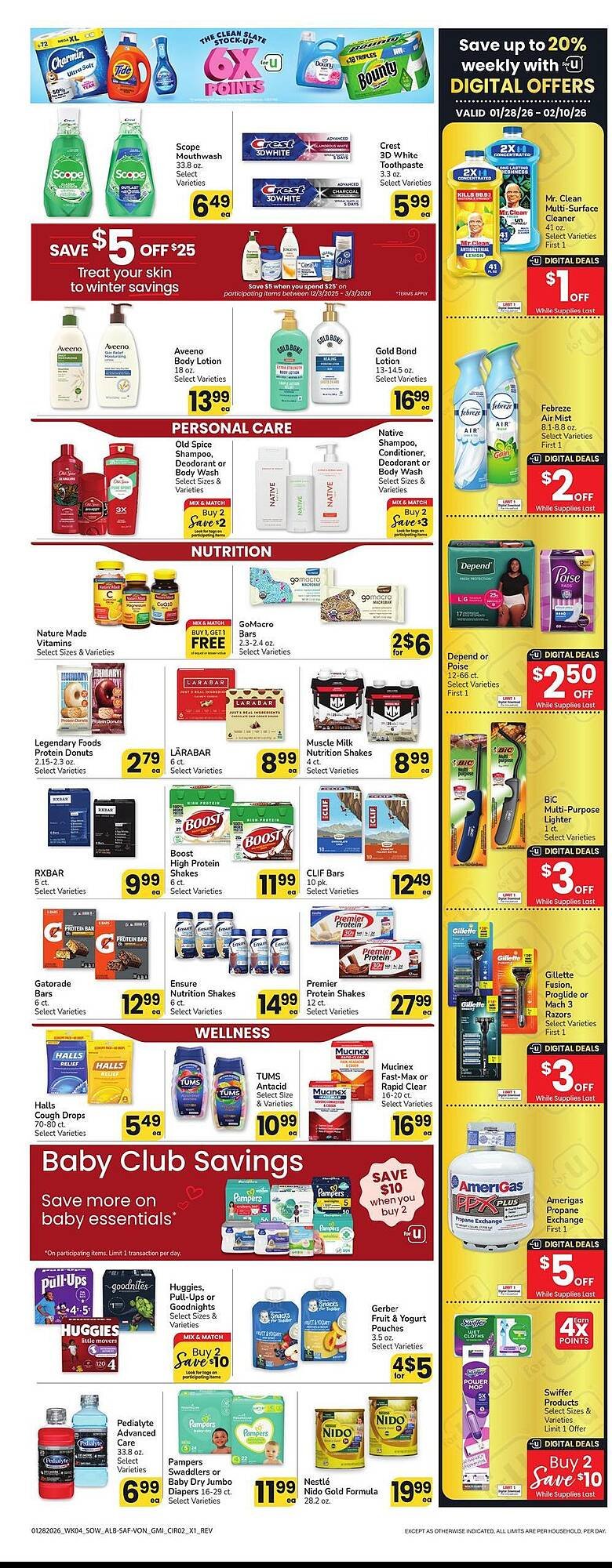 Safeway weekly ad