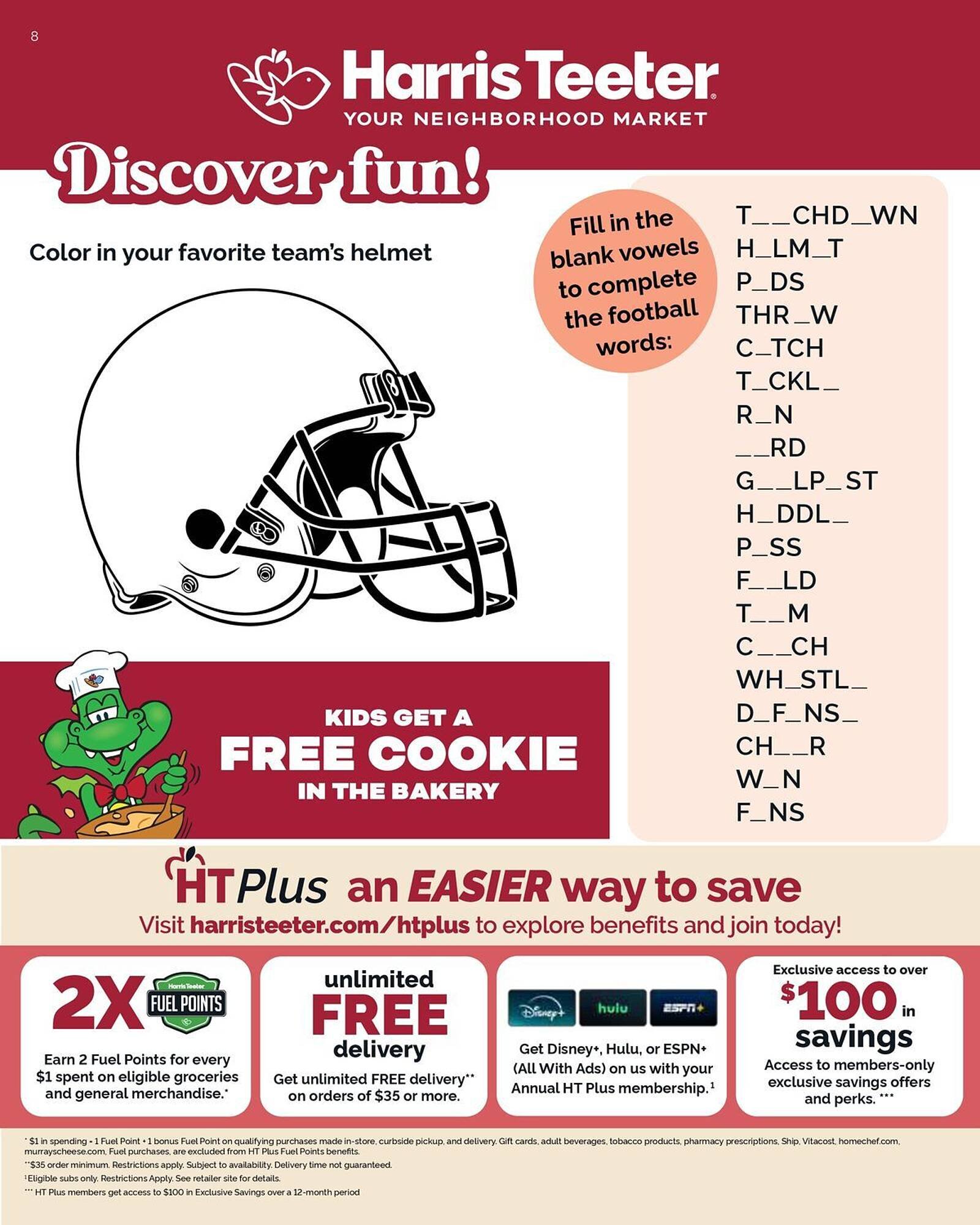 Harris Teeter weekly ad