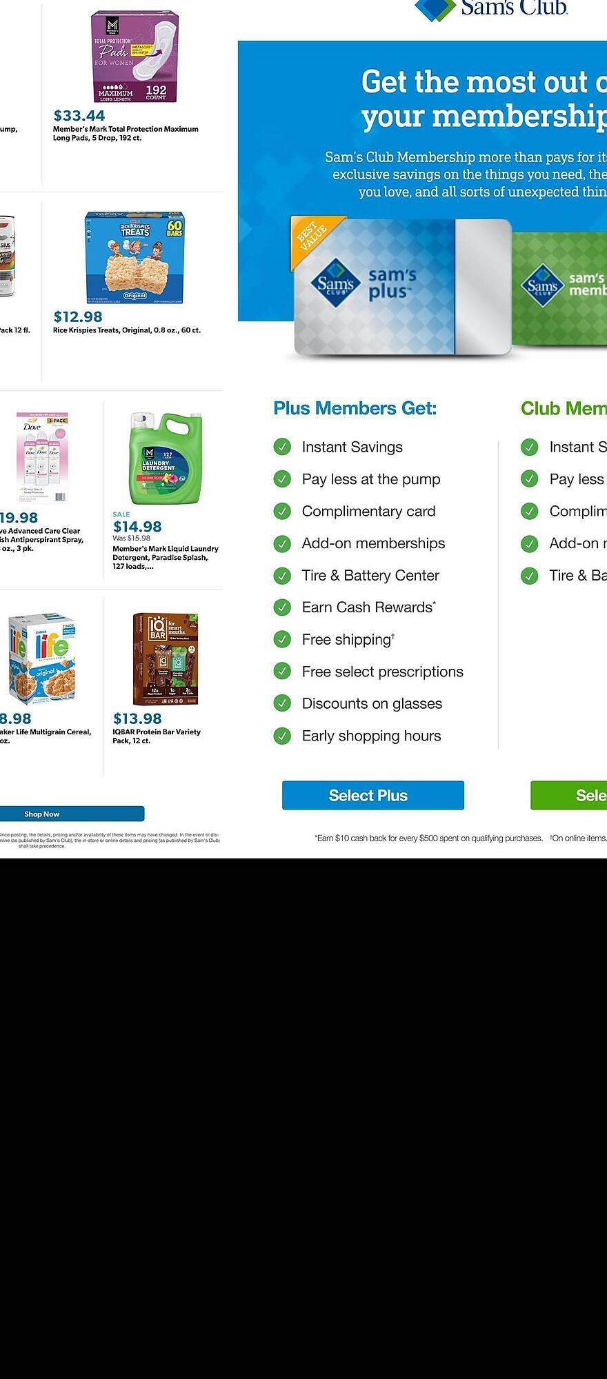 Sam's Club weekly ad