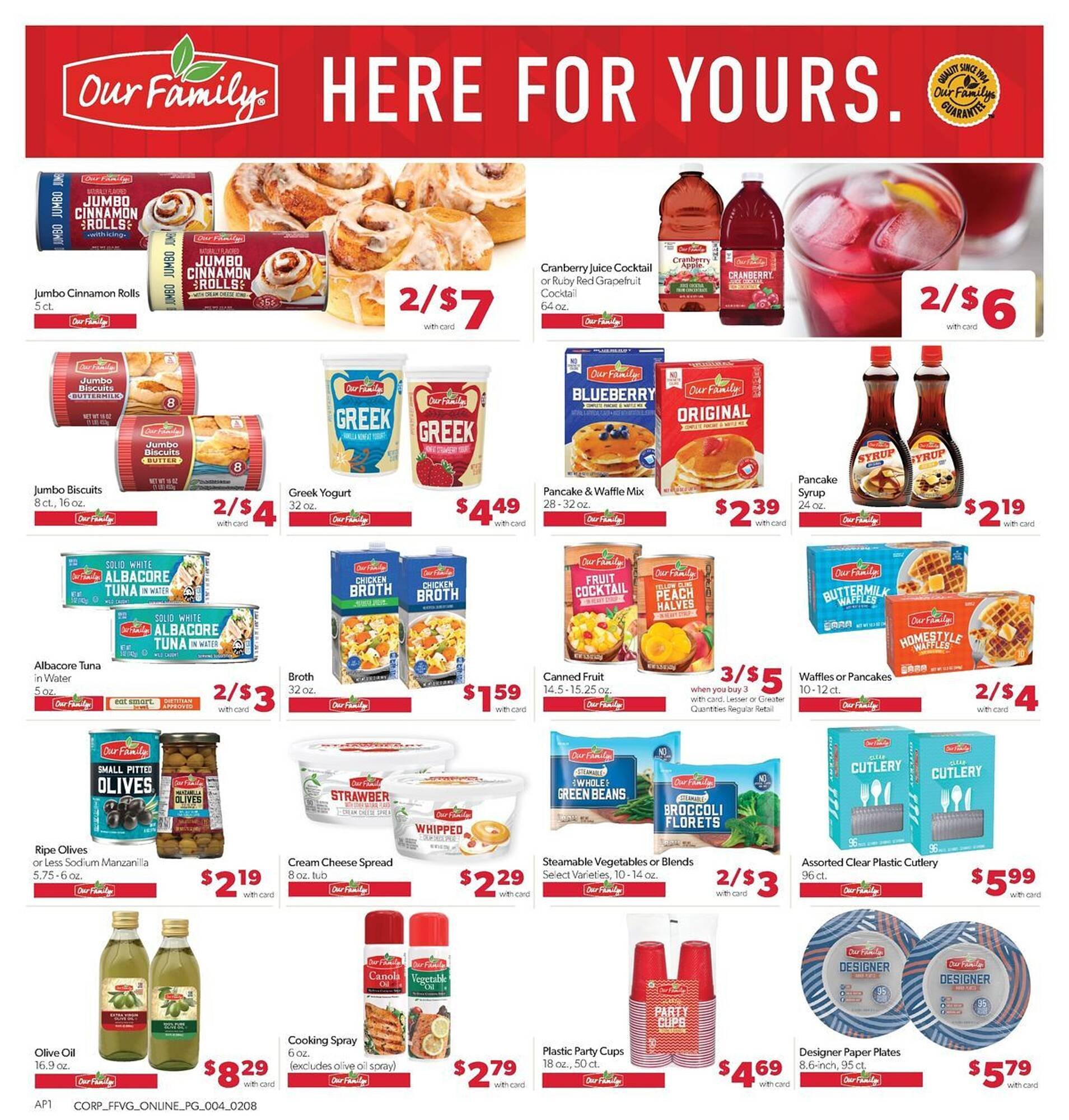 Family Fare weekly ad