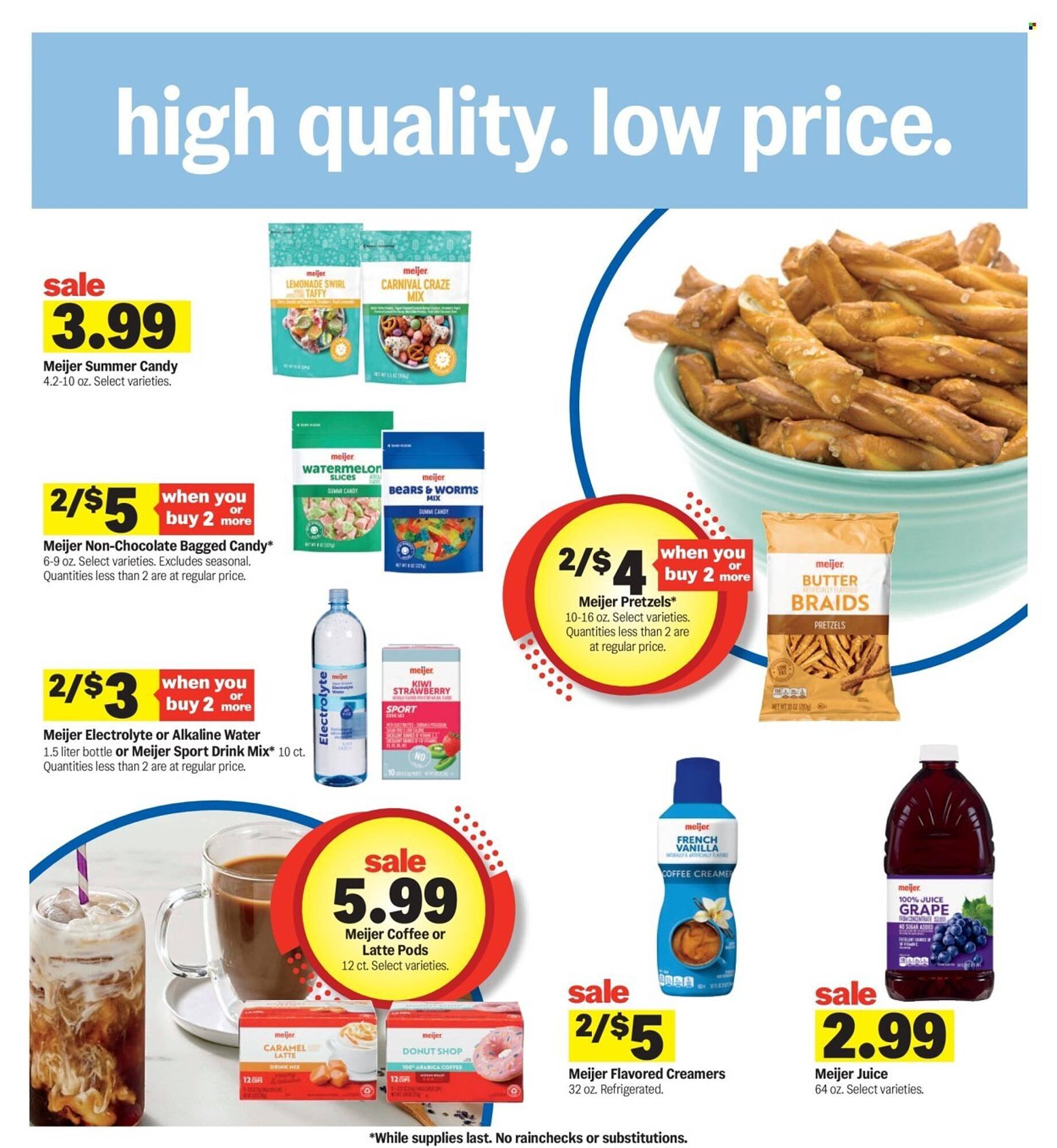 Meijer weekly ad