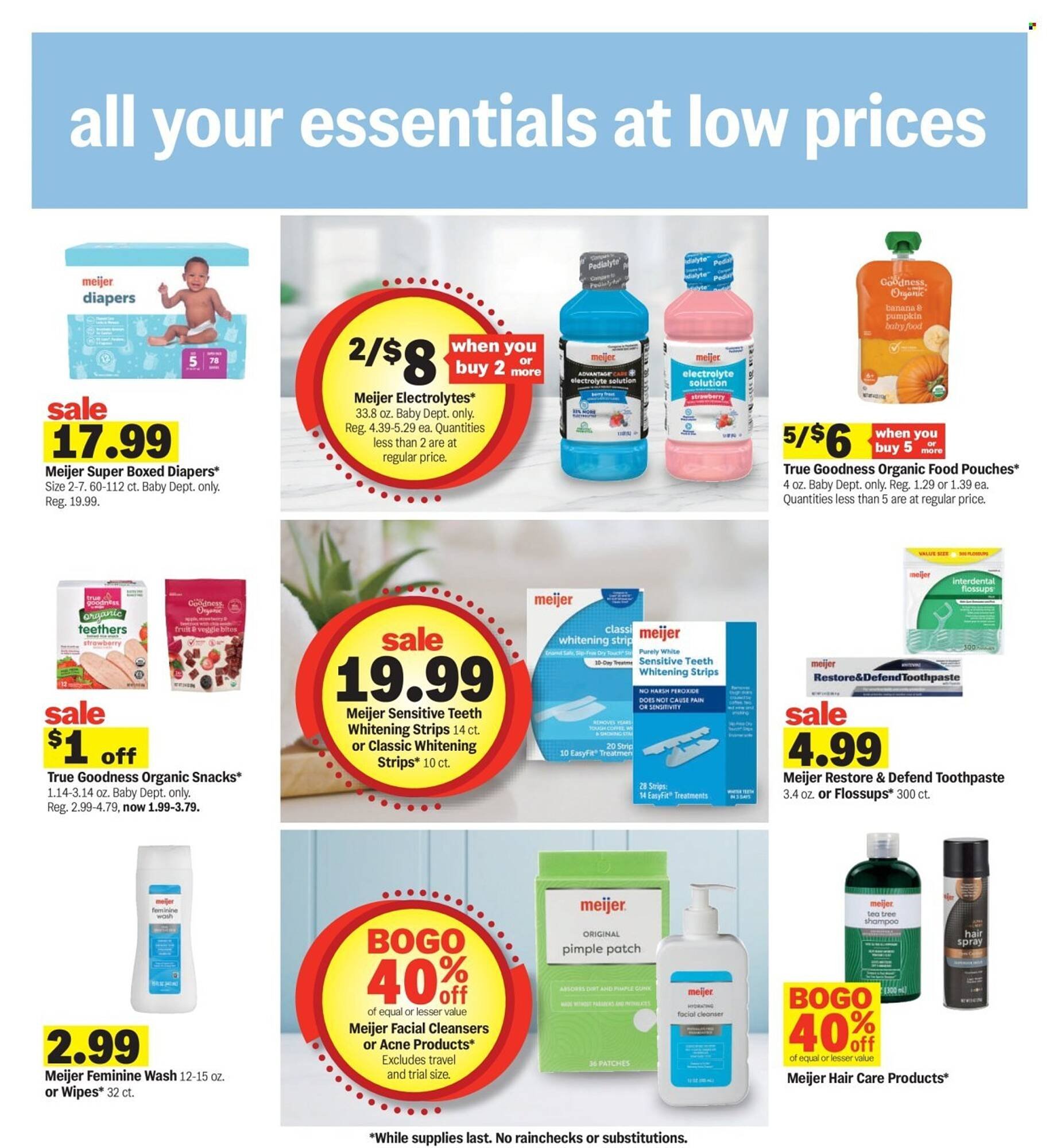 Meijer weekly ad