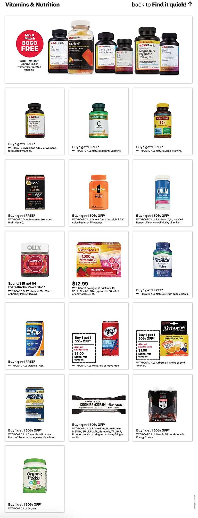 CVS weekly ad