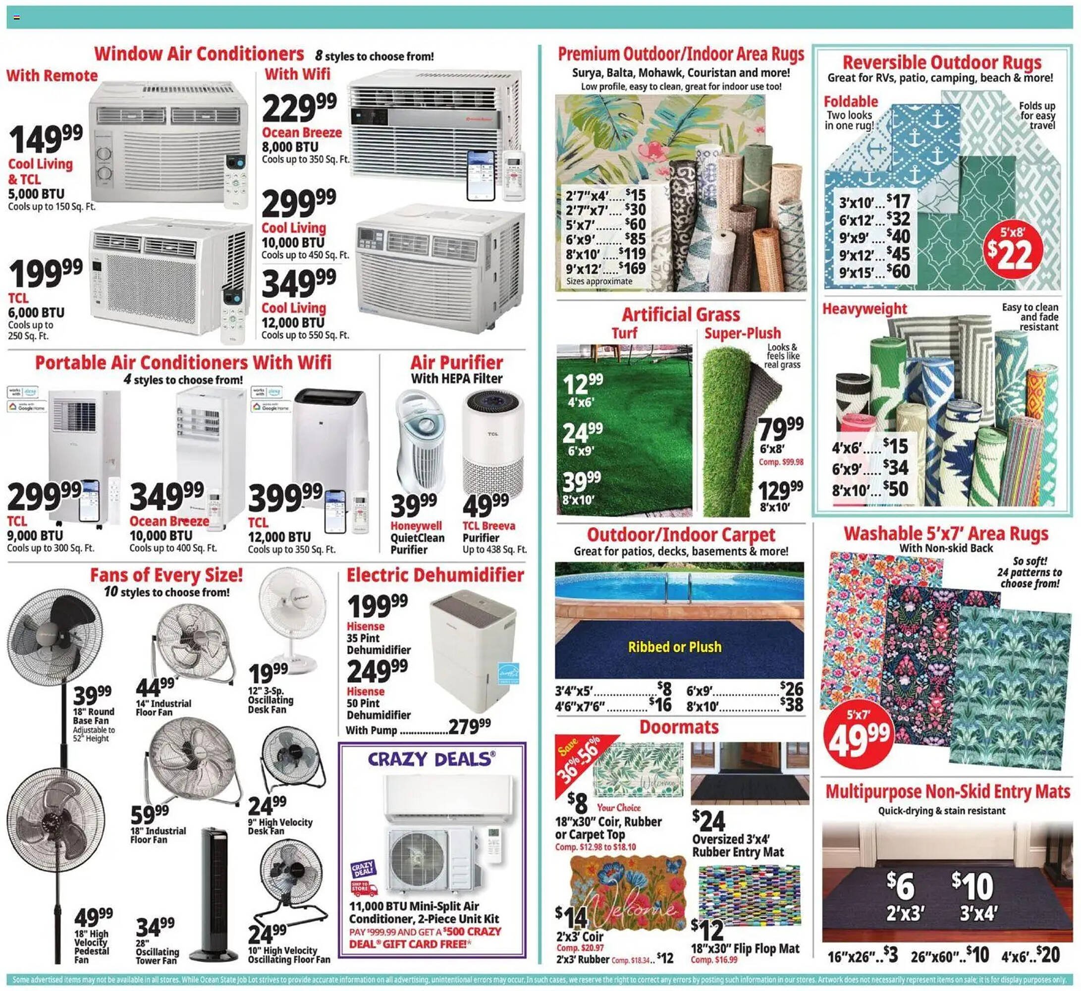 Ocean State Job Lot flyer