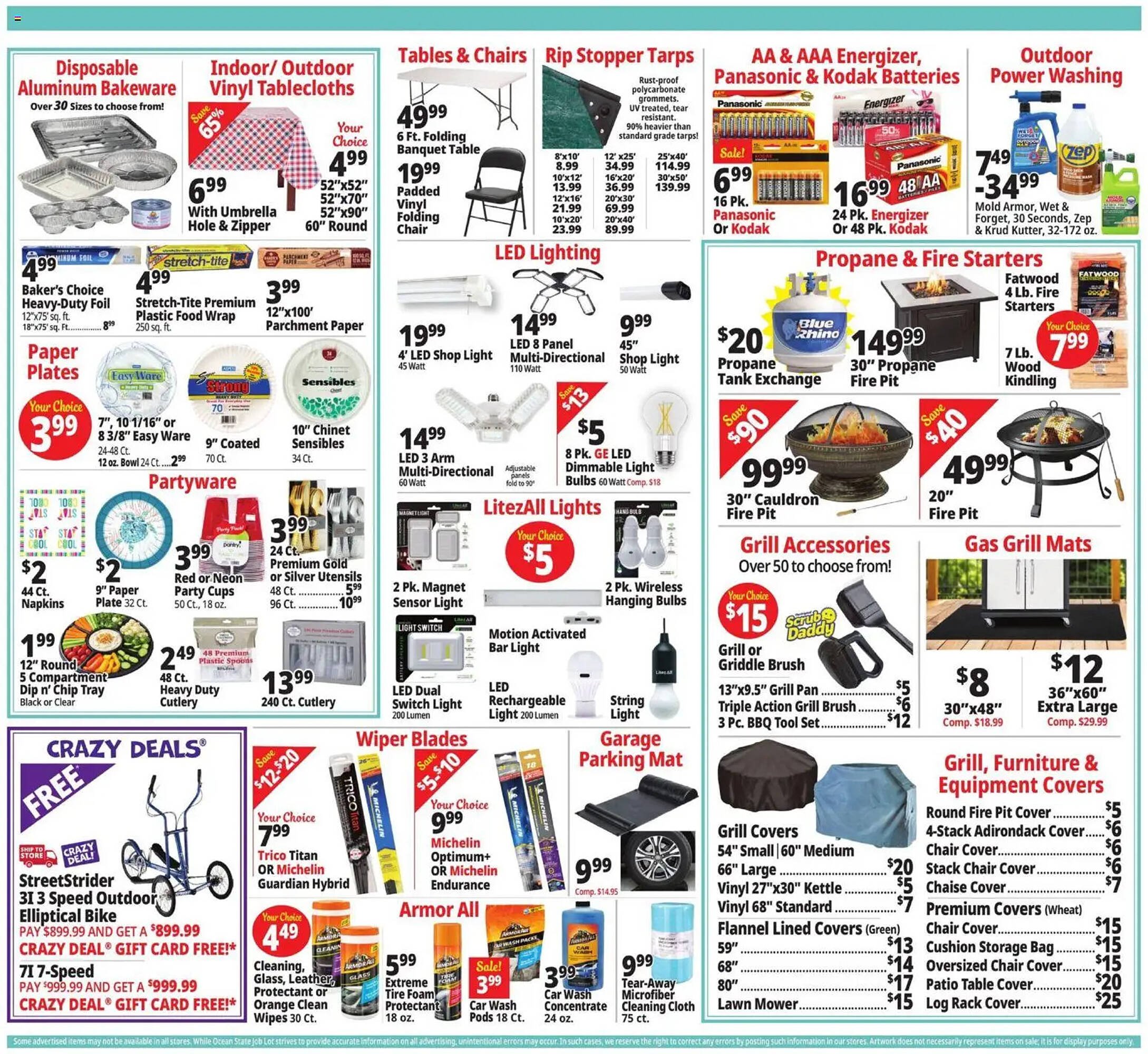 Ocean State Job Lot flyer