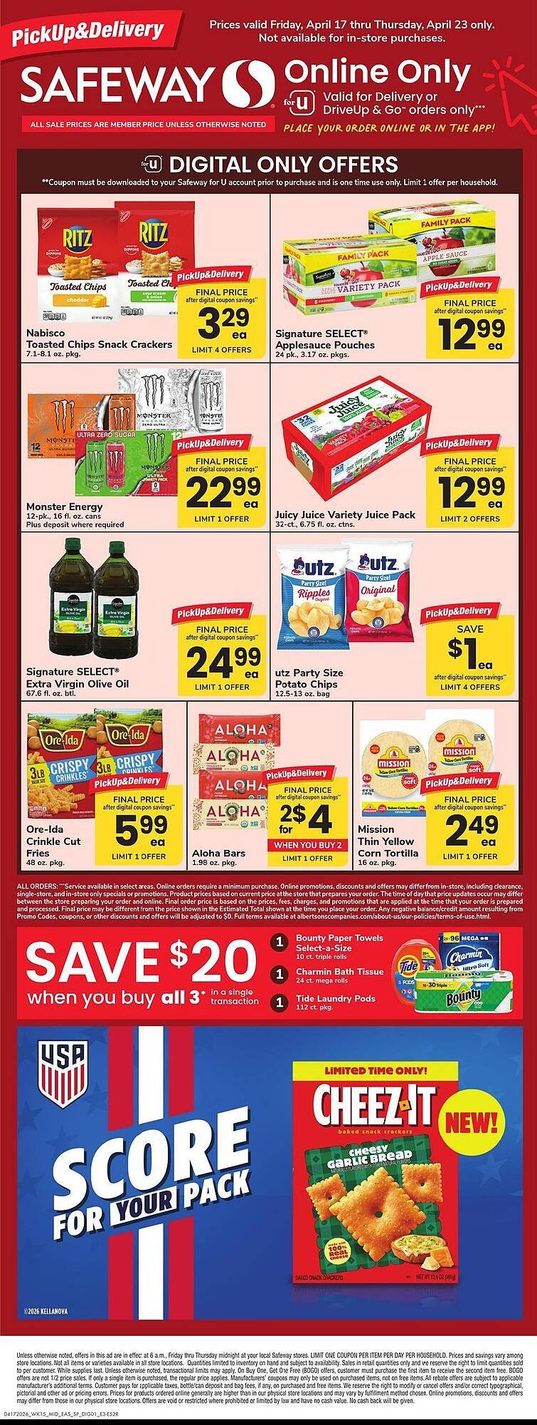 Safeway weekly ad
