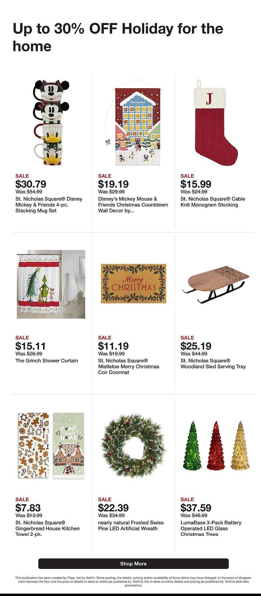 Kohl&#039;s weekly ad