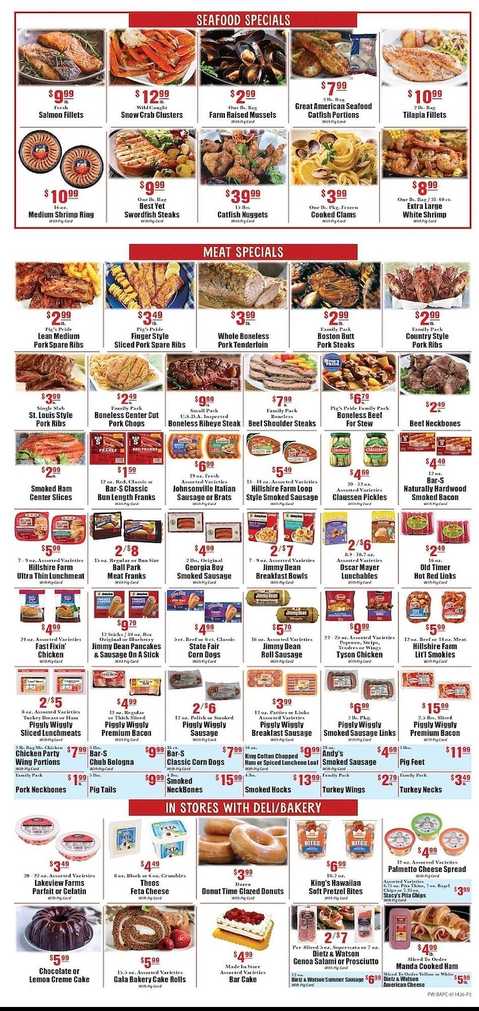 Piggly Wiggly weekly ad