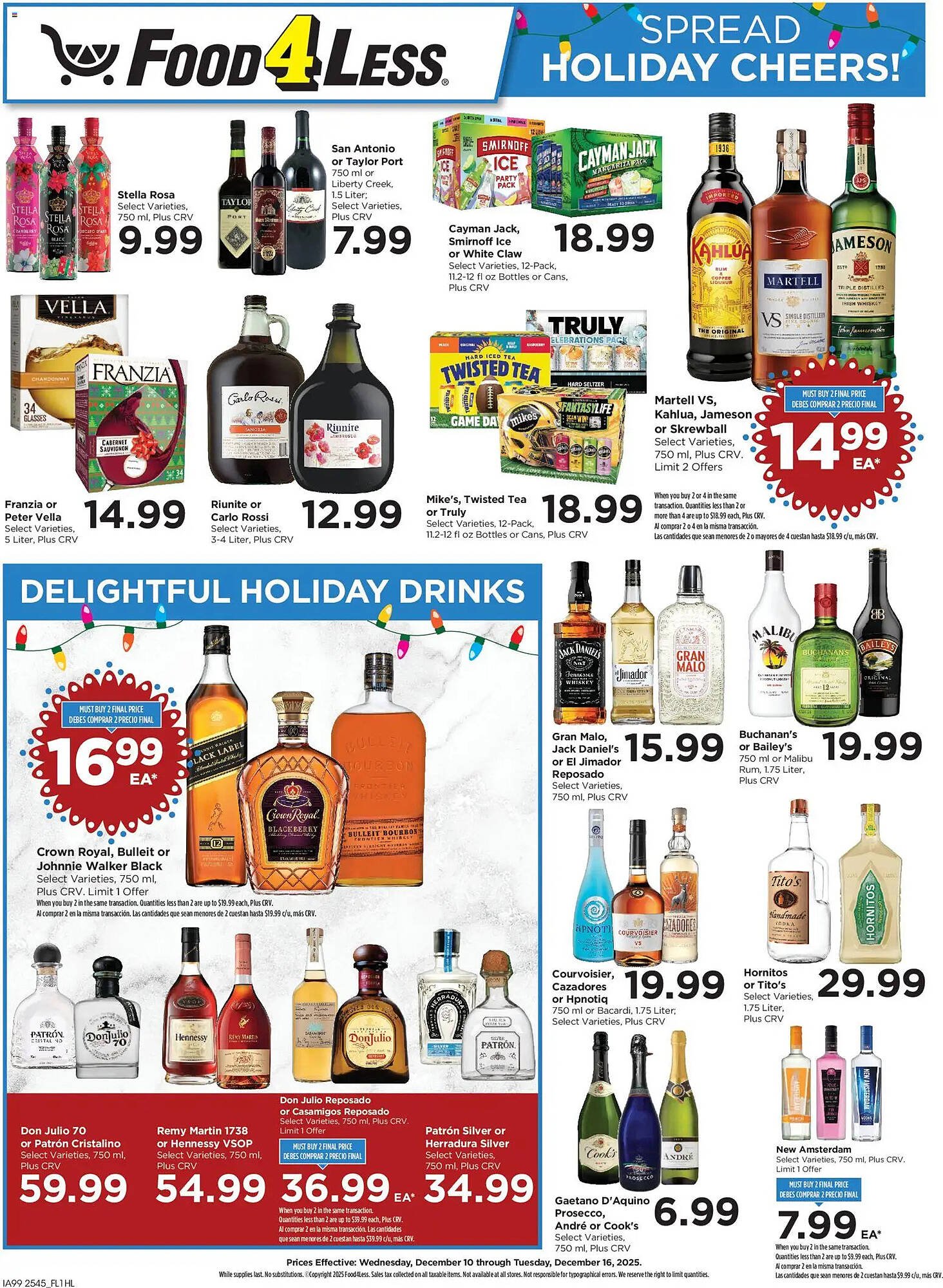 Food 4 Less weekly ad