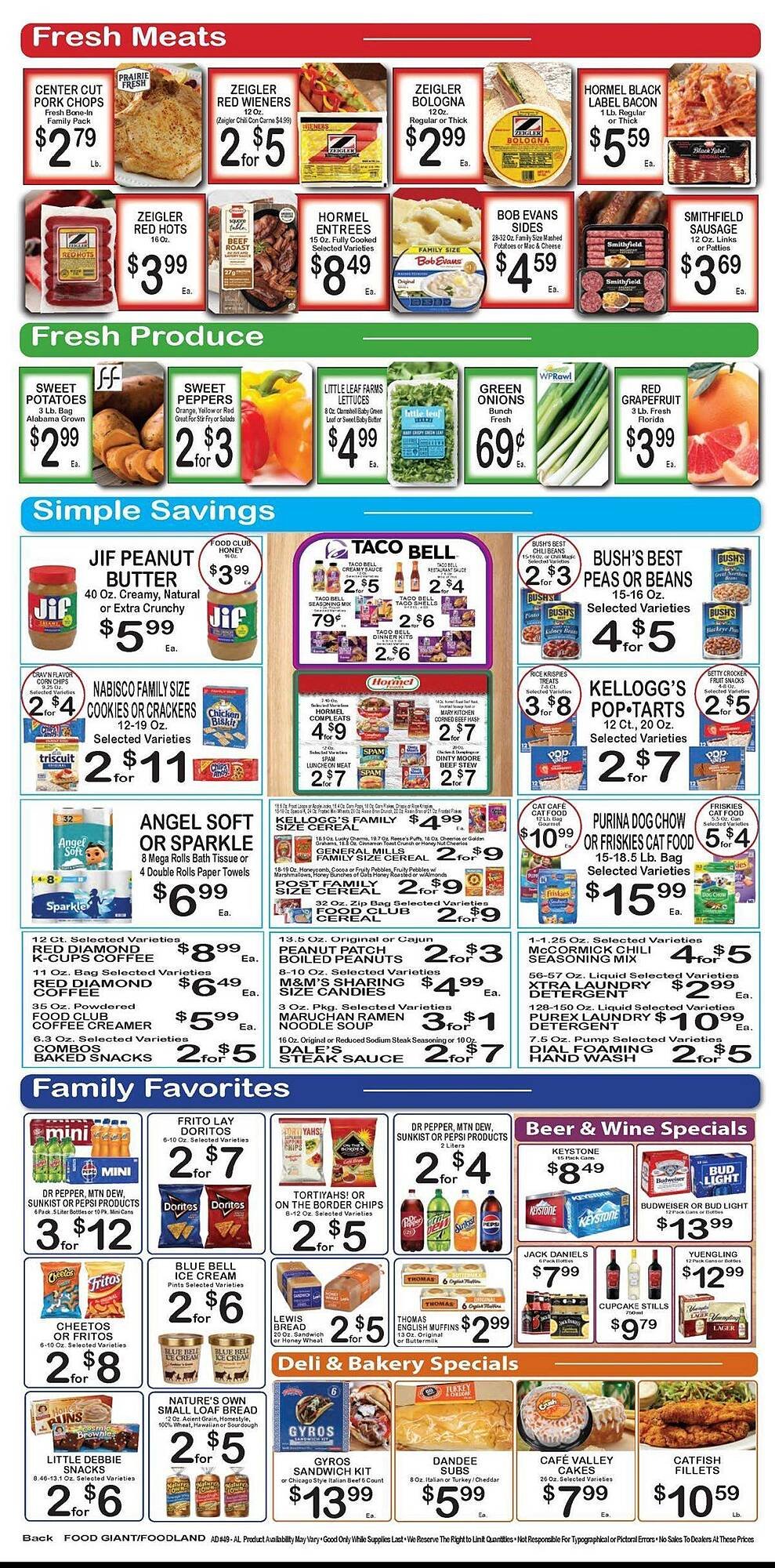 Foodland weekly ad