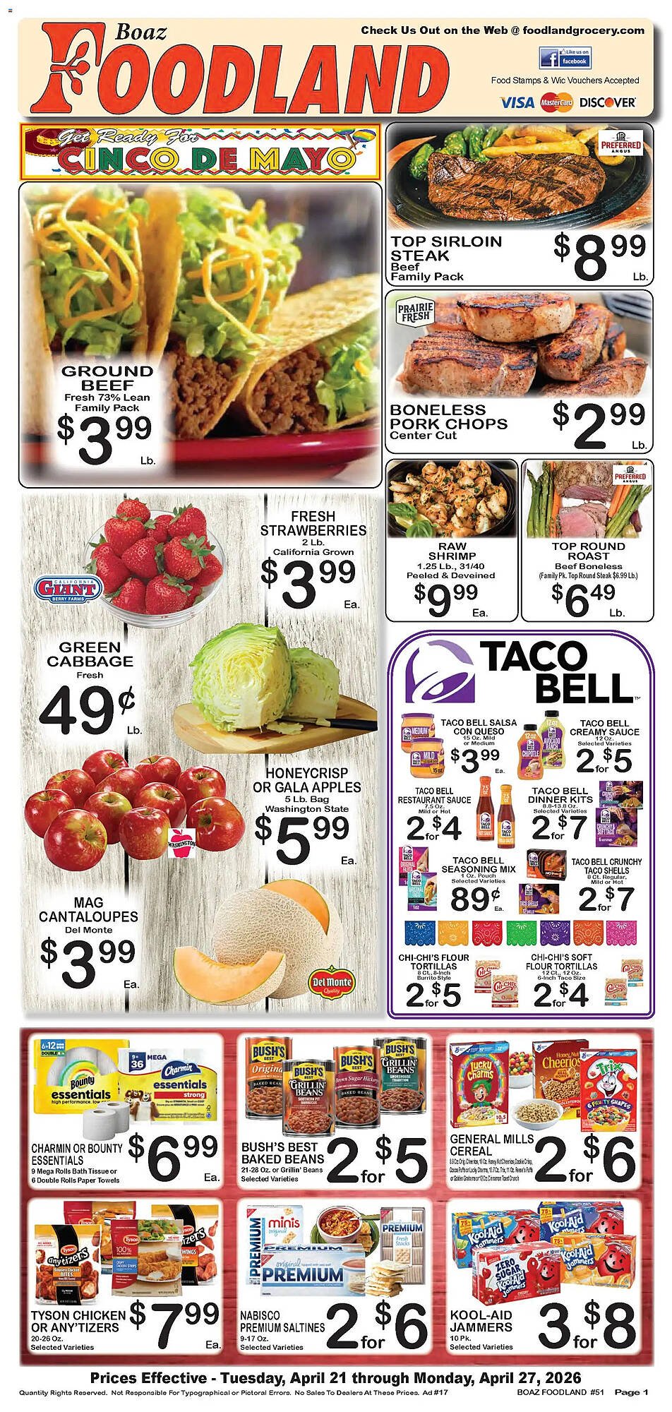 Foodland weekly ad
