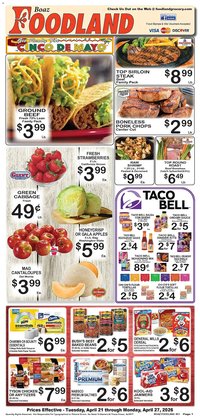 Foodland weekly ad
