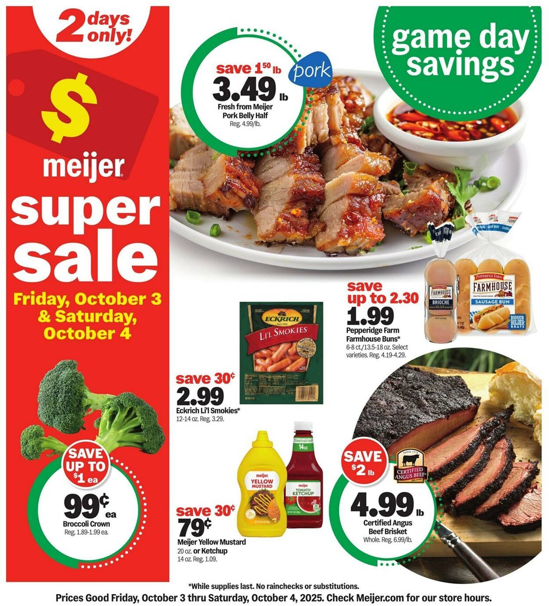 Meijer weekly ad (2025-10-03 - 2025-10-04) | 1