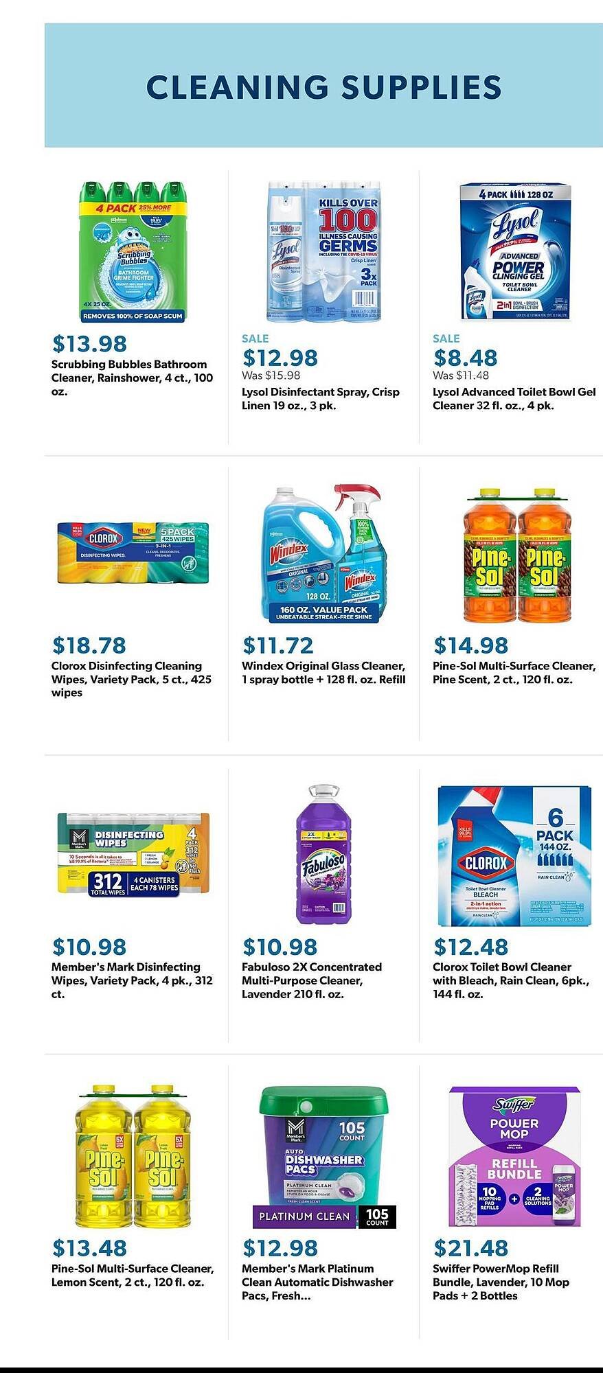 Sam&#039;s Club weekly ad