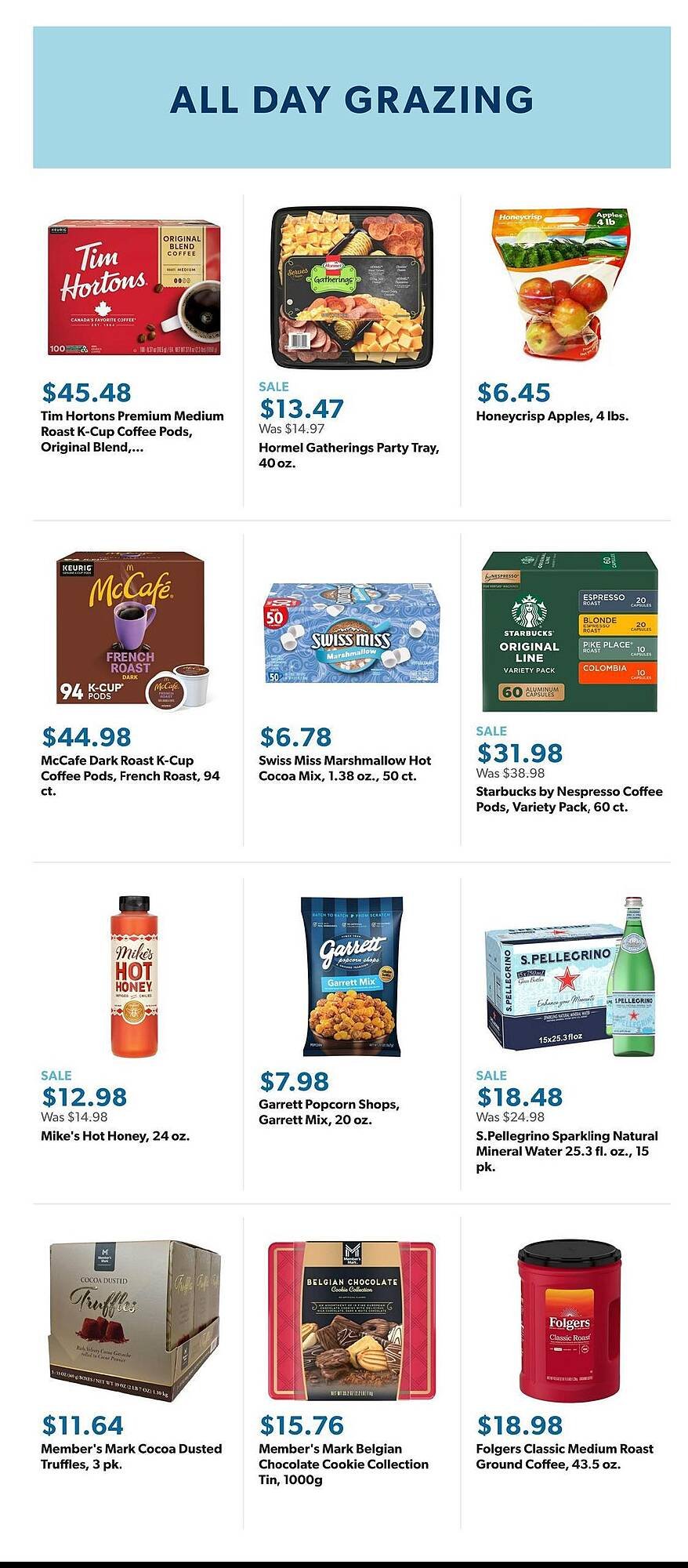 Sam&#039;s Club weekly ad
