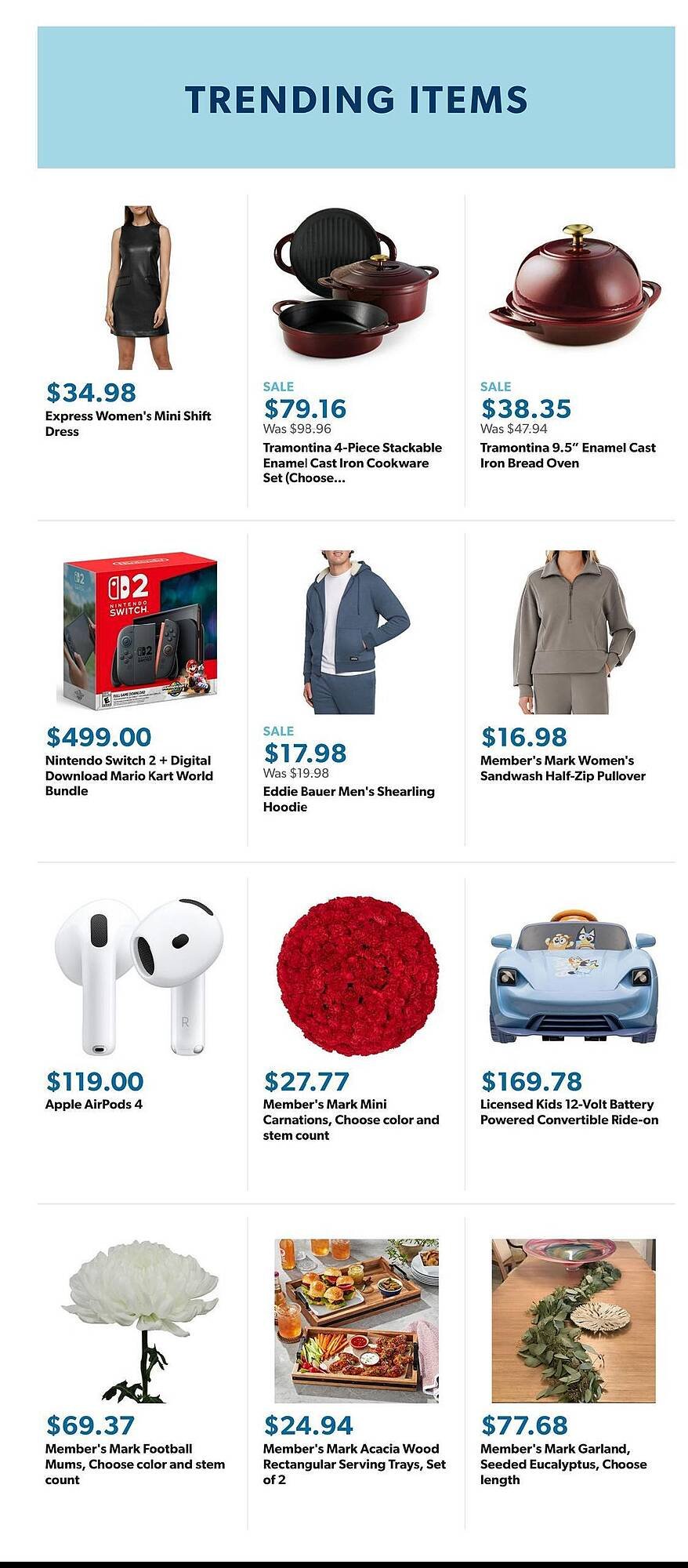 Sam&#039;s Club weekly ad