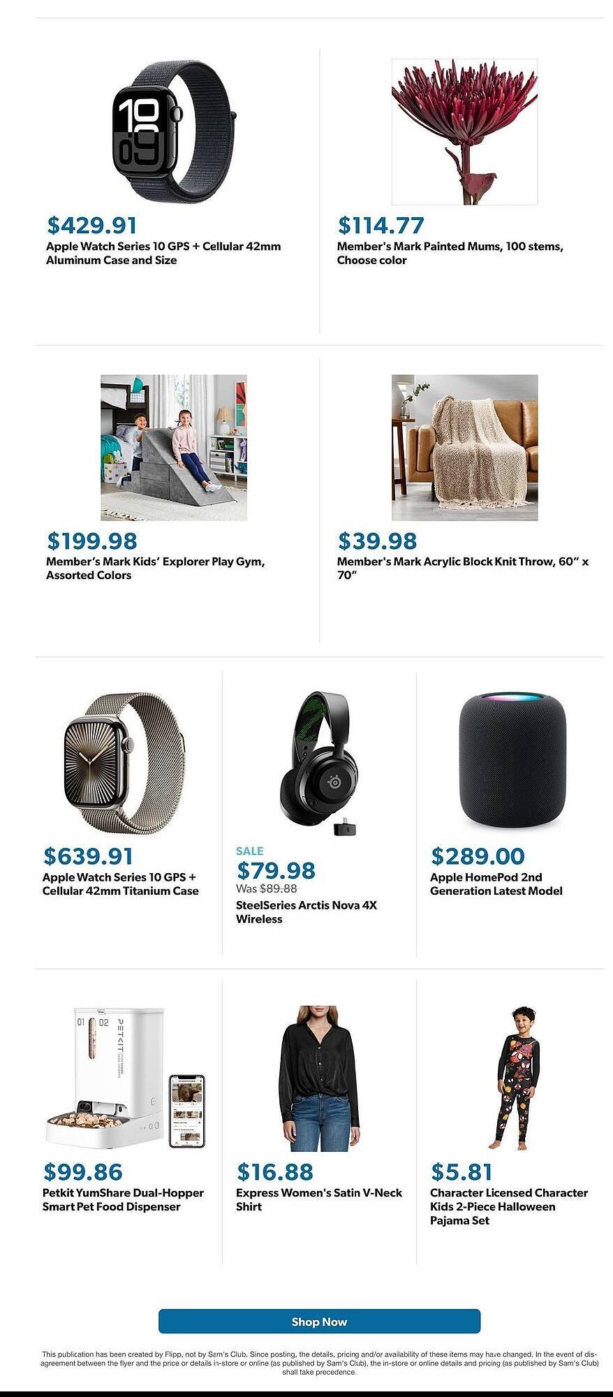 Sam&#039;s Club weekly ad