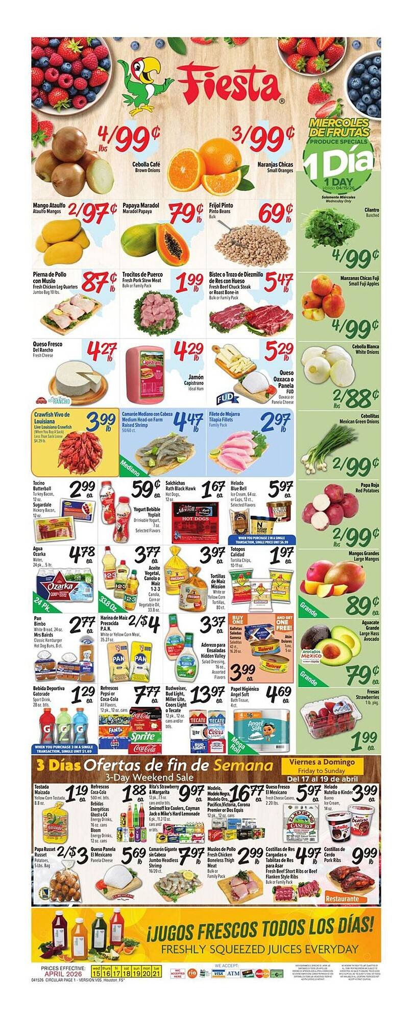Fiesta Mart weekly ad