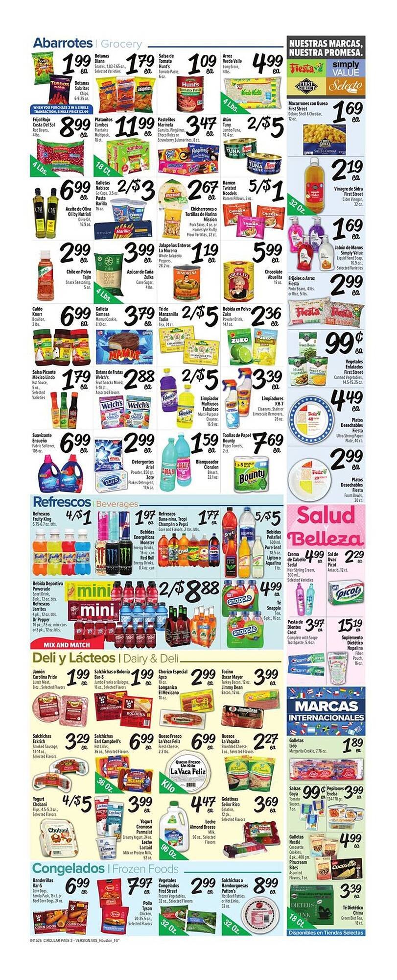 Fiesta Mart weekly ad