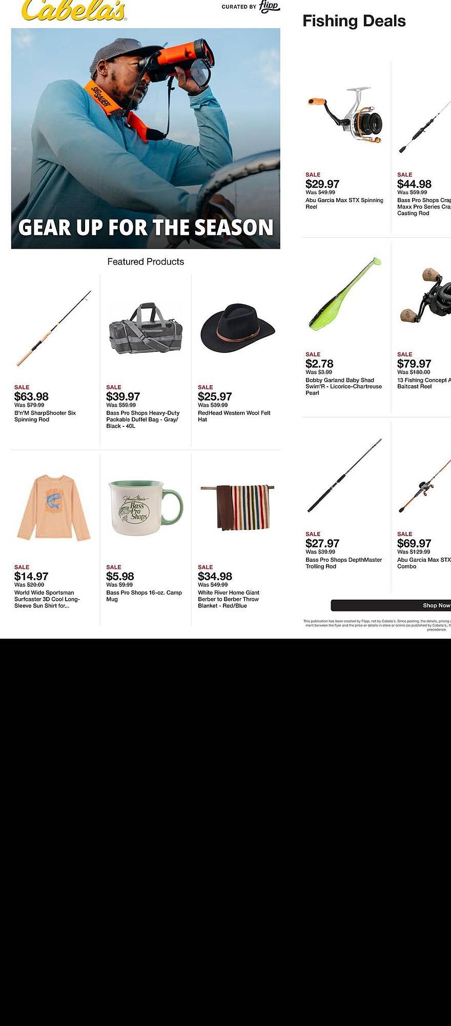 Cabela's weekly ad