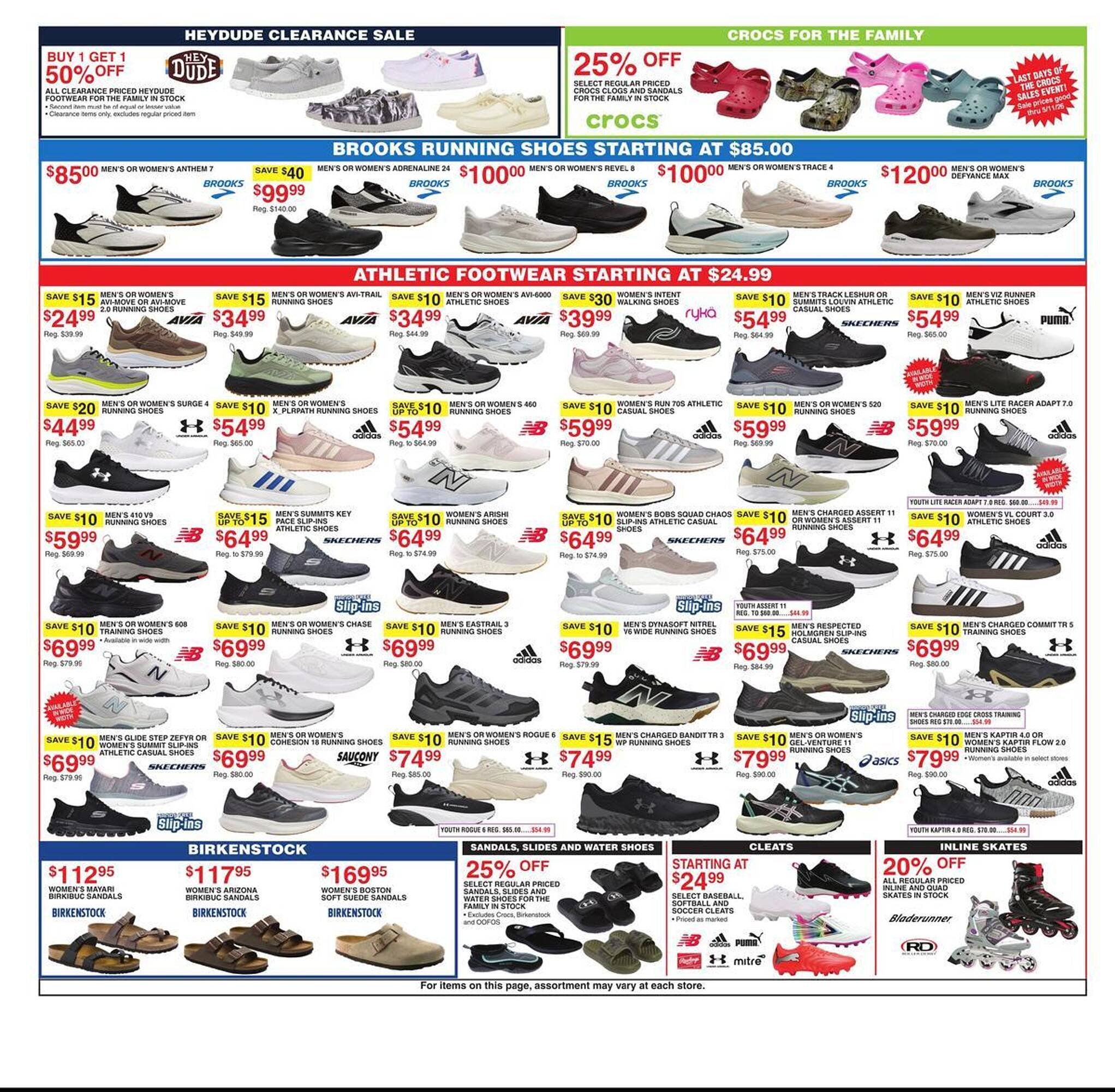 Dunham's Sports weekly ad