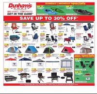 Dunham's Sports weekly ad