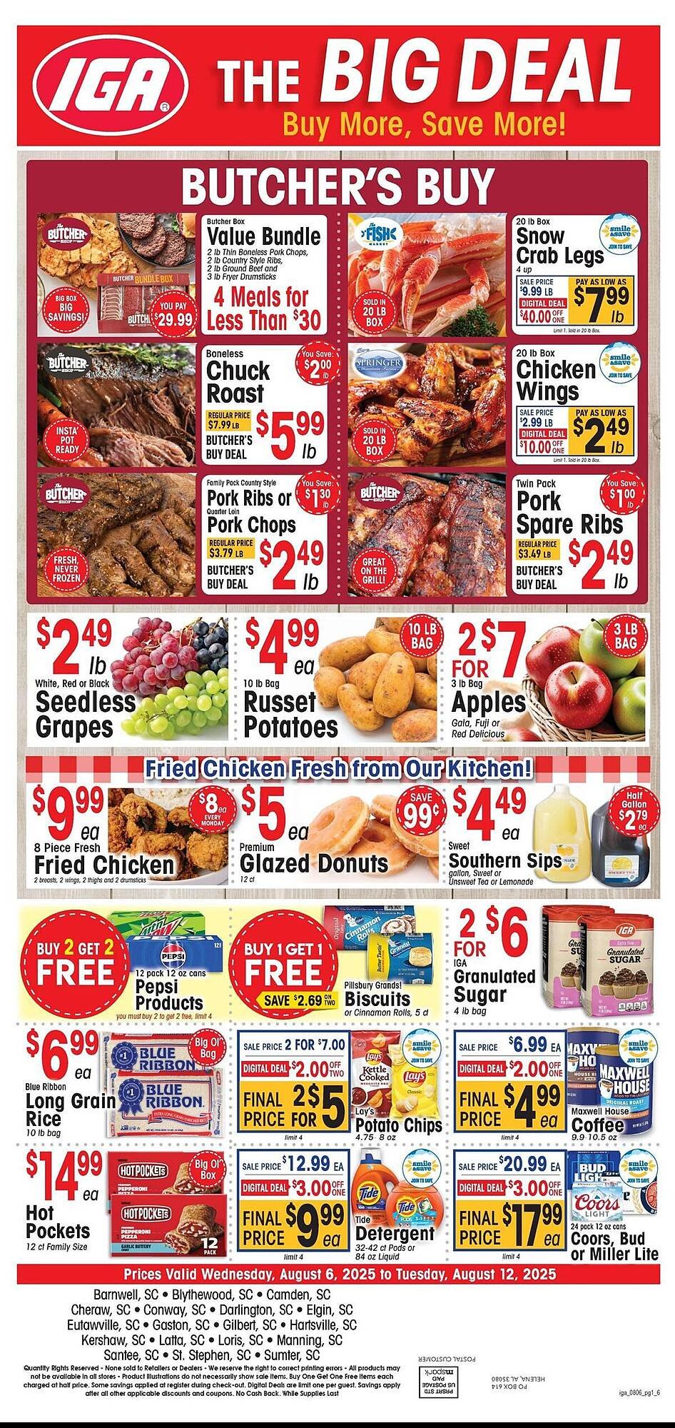 IGA Weekly Ad (2025-08-06 - 2025-08-12) | 1