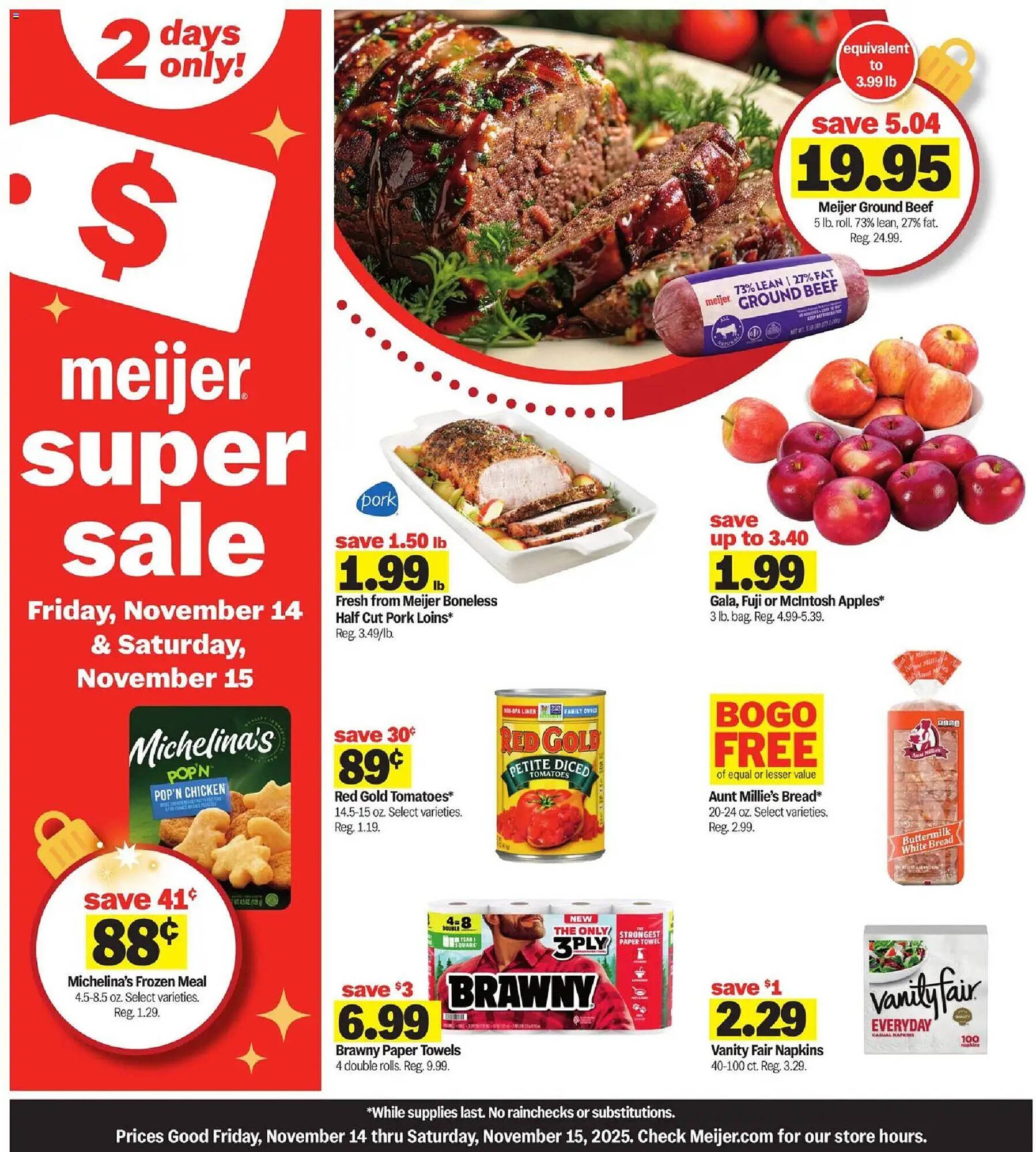 Meijer weekly ad (2025-11-14 - 2025-11-15) | 1