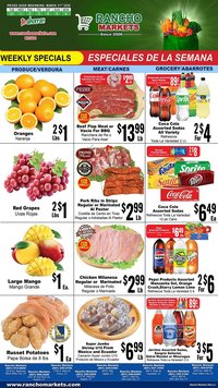 Rancho Markets weekly ad
