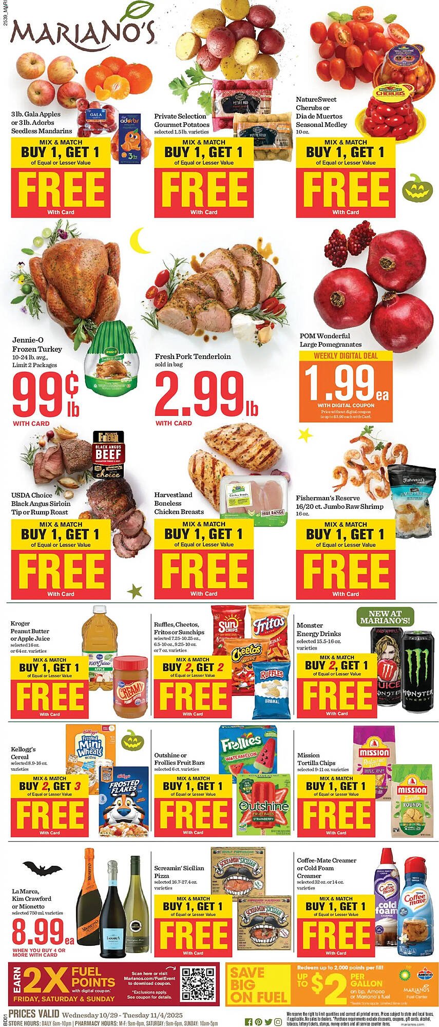 Mariano&#039;s weekly ad (2025-10-29 - 2025-11-05) | 1