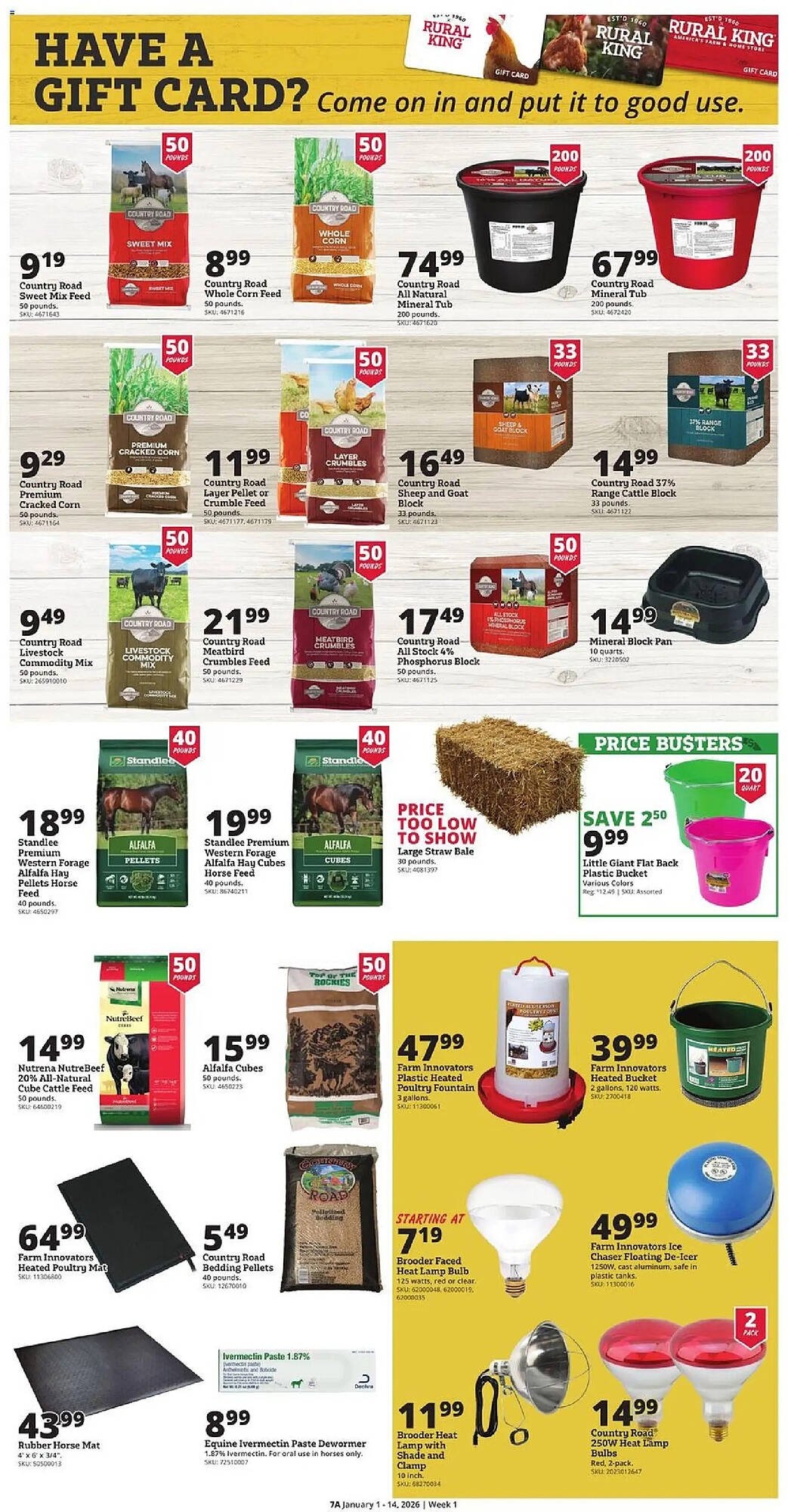Rural King weekly ad