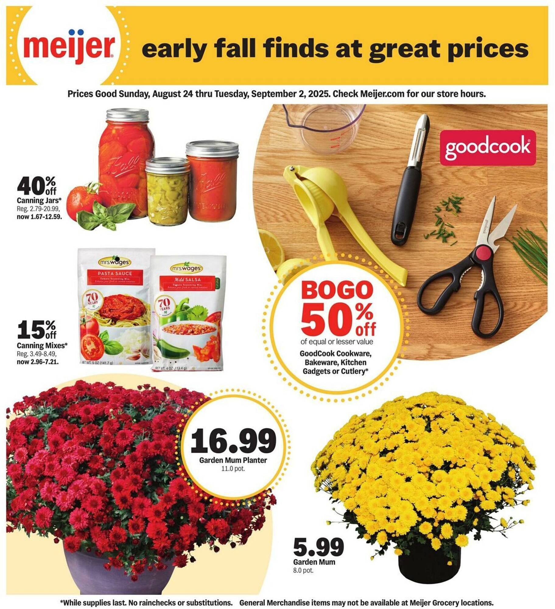 Meijer Weekly Ad (2025-08-24 - 2025-08-30) | 1