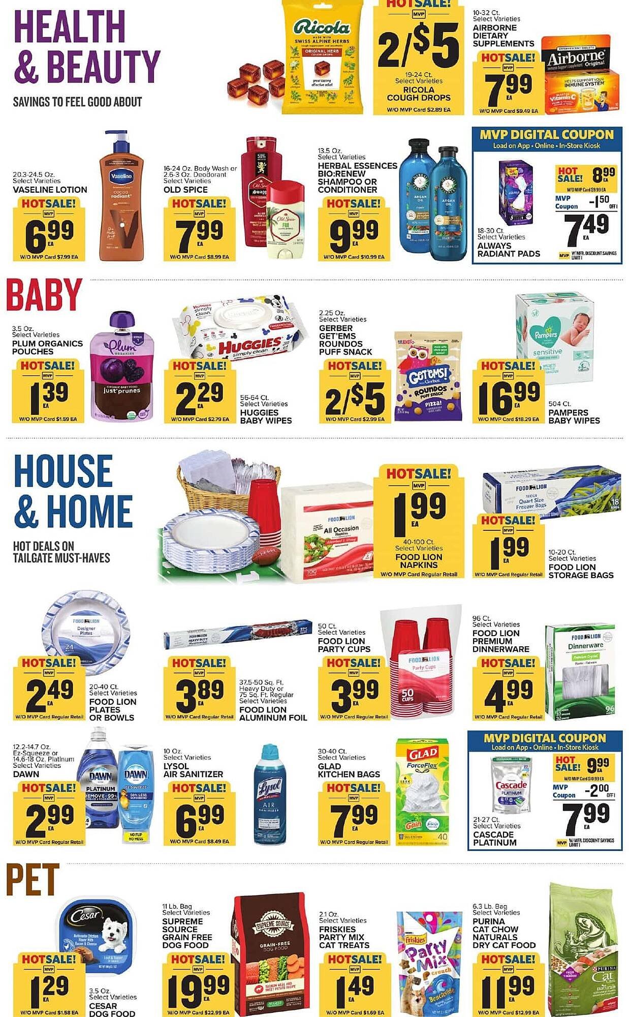 Food Lion weekly ad