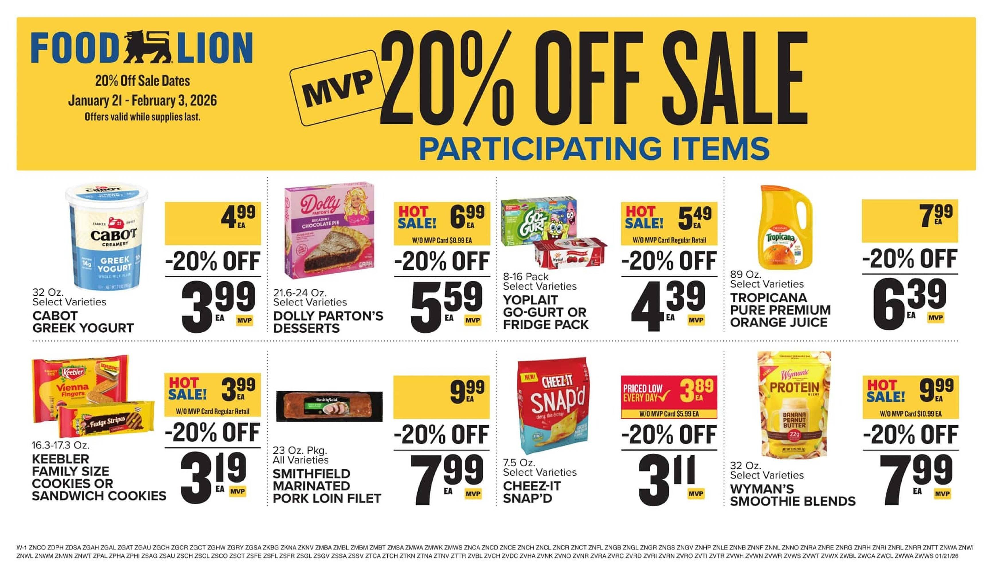 Food Lion weekly ad