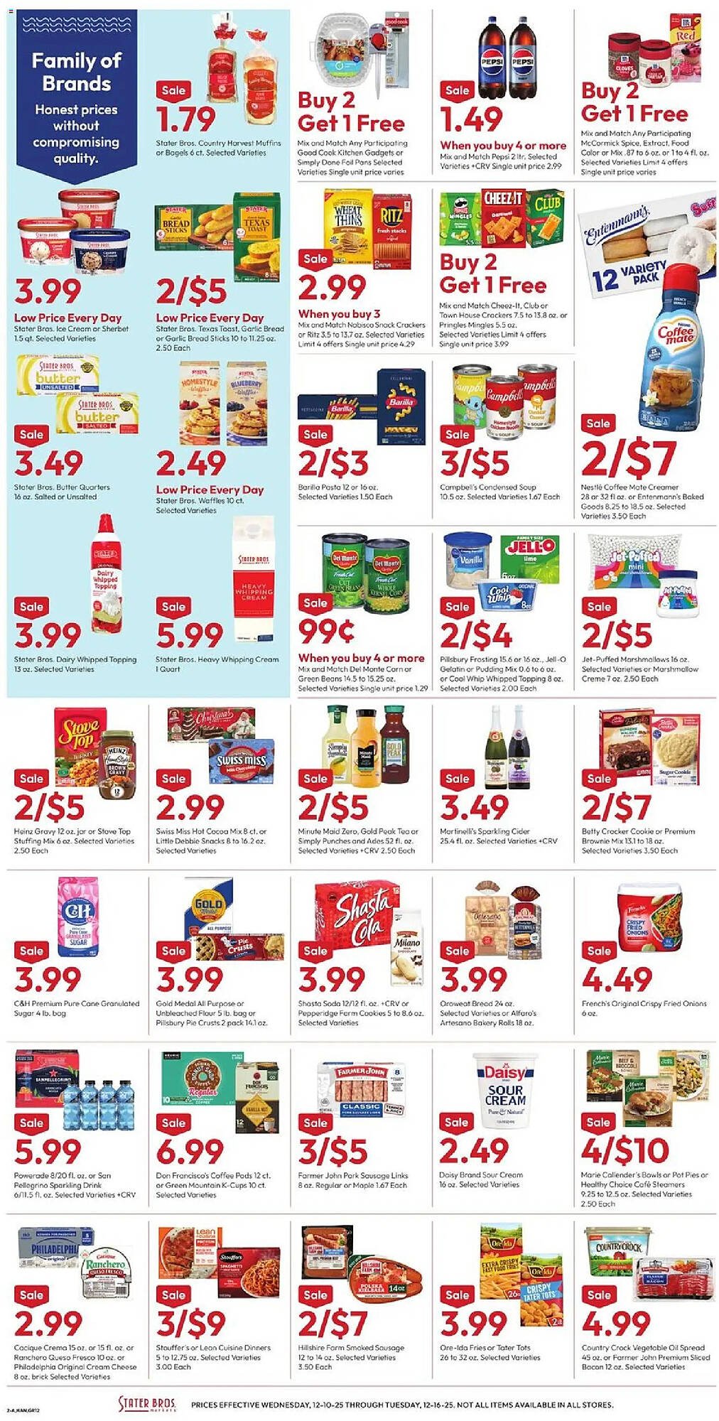 Stater Bros weekly ad