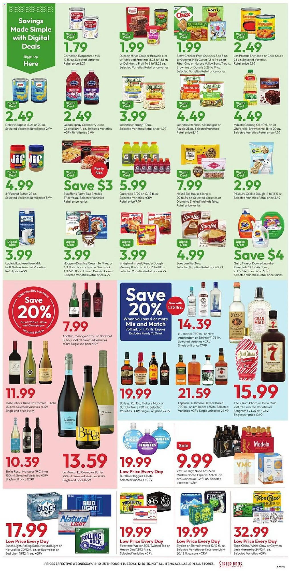 Stater Bros weekly ad