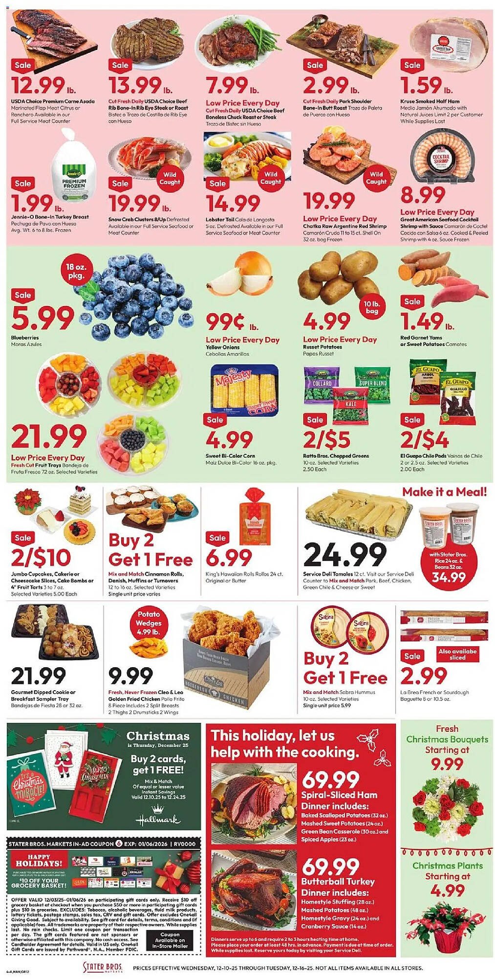 Stater Bros weekly ad